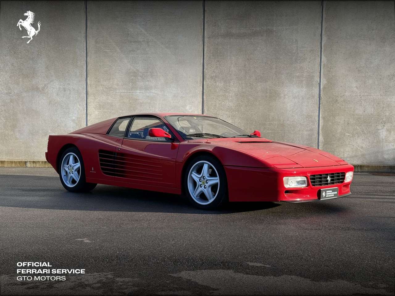 Ferrari 512 512 TR cat - targa originale Modena