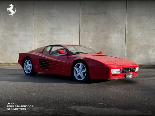 Ferrari 512 512 TR cat - targa originale Modena