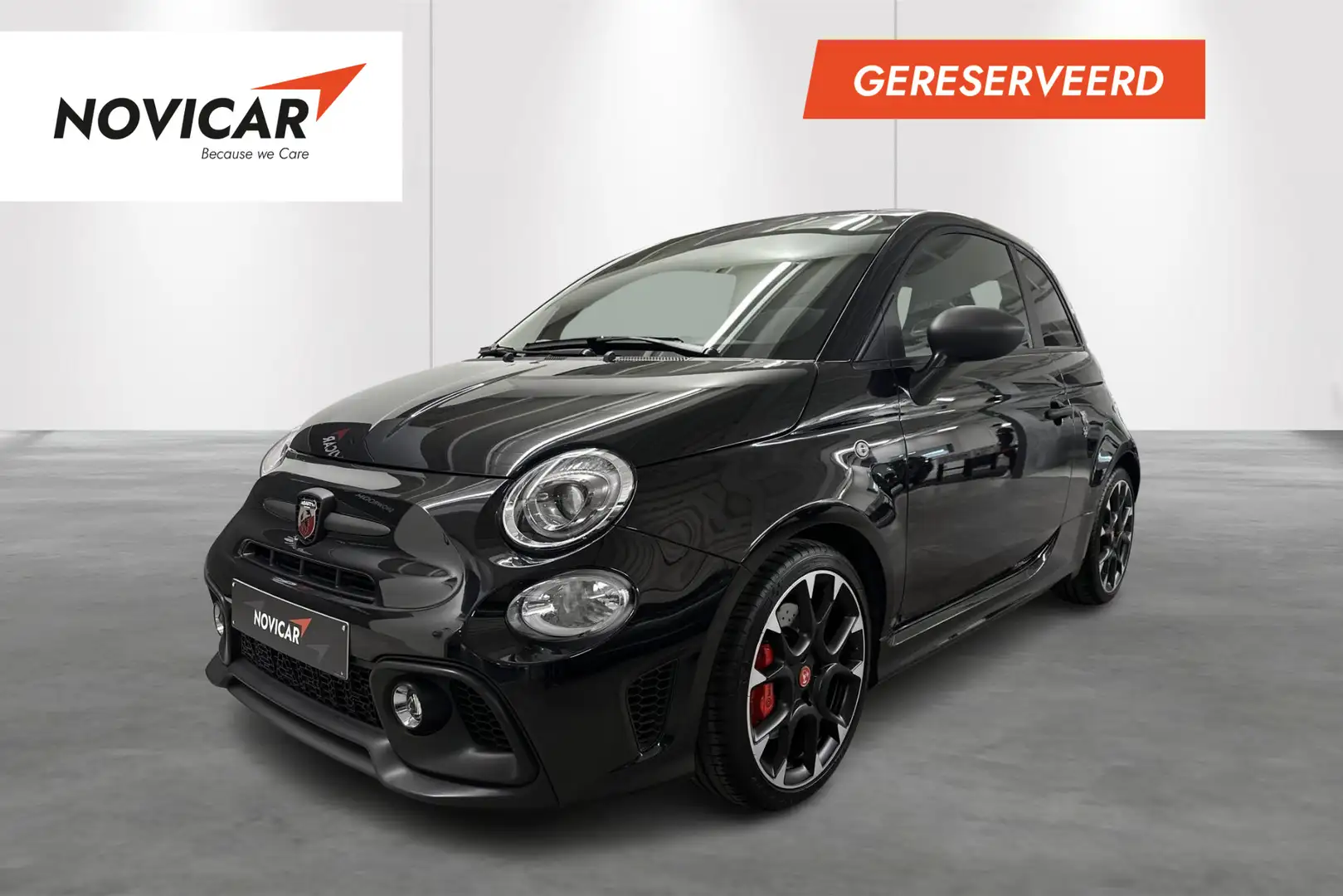 Abarth 595 Competizione 500 1.4 T-Jet 132kW + Pano open dak Zwart - 1