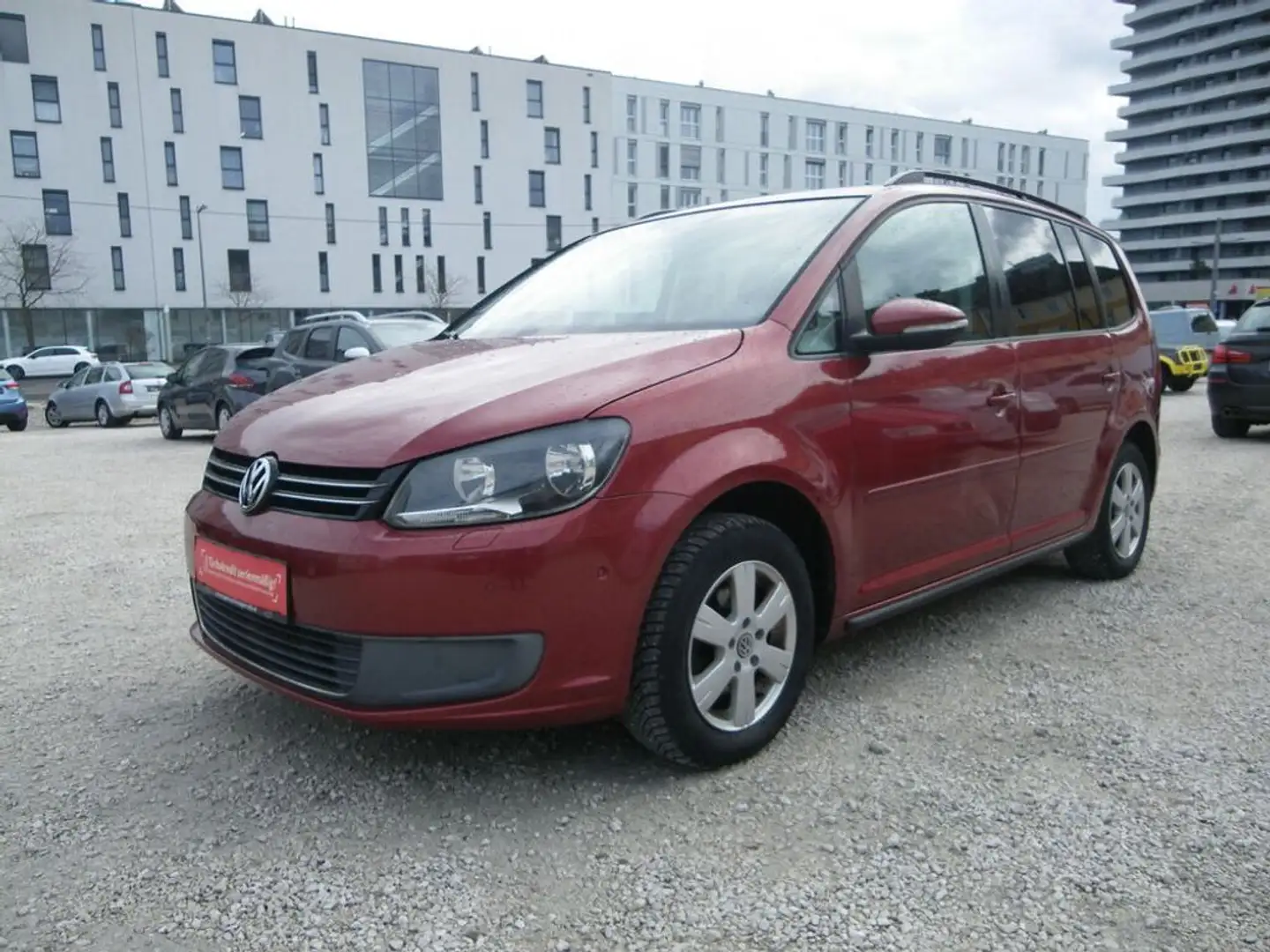Volkswagen Touran Comfortline BMT 1,6 TDI Rood - 1