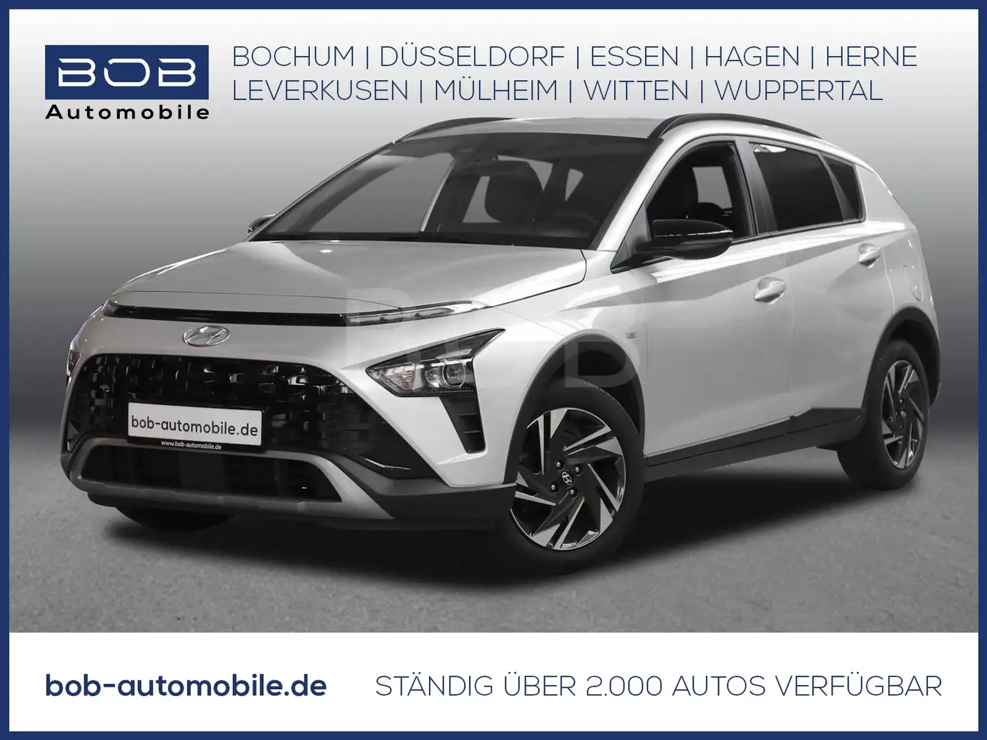 Hyundai BAYON 1.0 T-GDI DCT Connect & Go NAVI SHZ LHZ BT Argent - 1