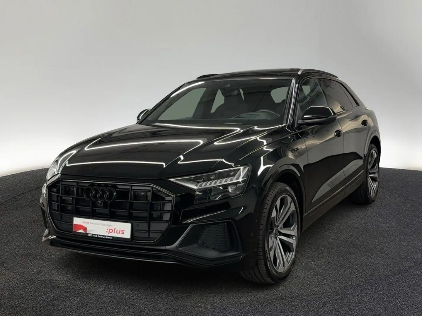 Audi Q8 50 TDI qu.tiptr. AHK MATRIX PDC RFK NAVI Schwarz - 2