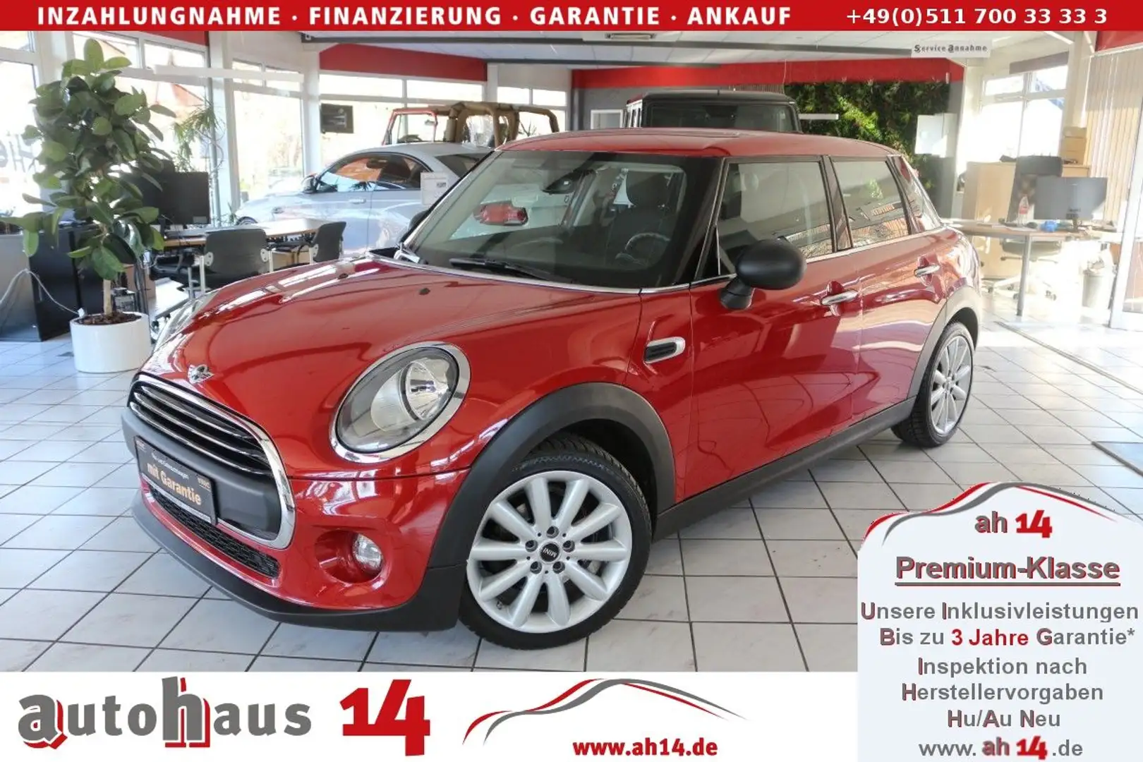 MINI One 1.2 Salt - Automatik-PDC-Klimaanlage-5Türen Rojo - 1