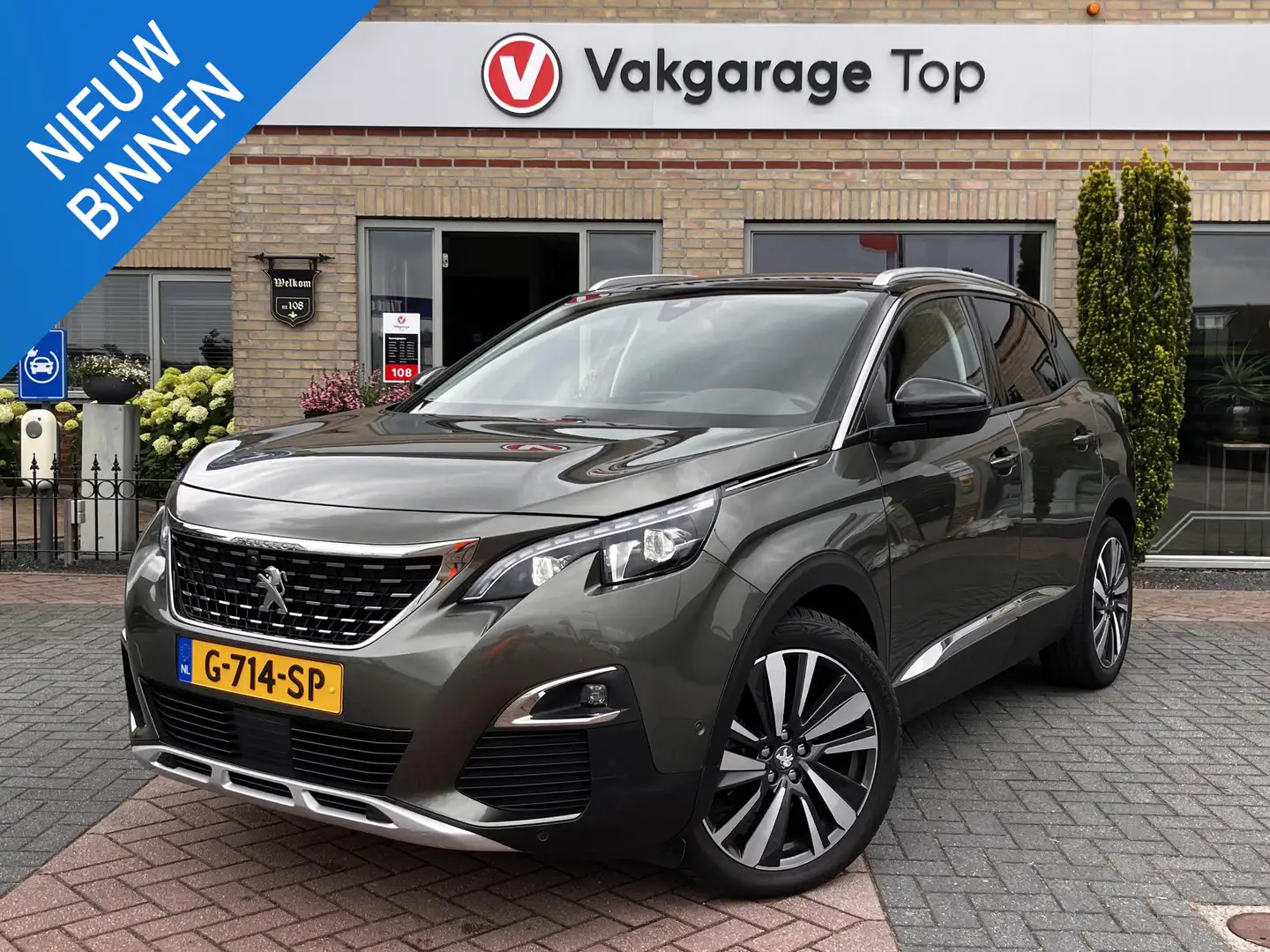 Peugeot 3008 1.6 PureTech | Bomvol opties | 1e eigenaar | NAP Grijs - 1