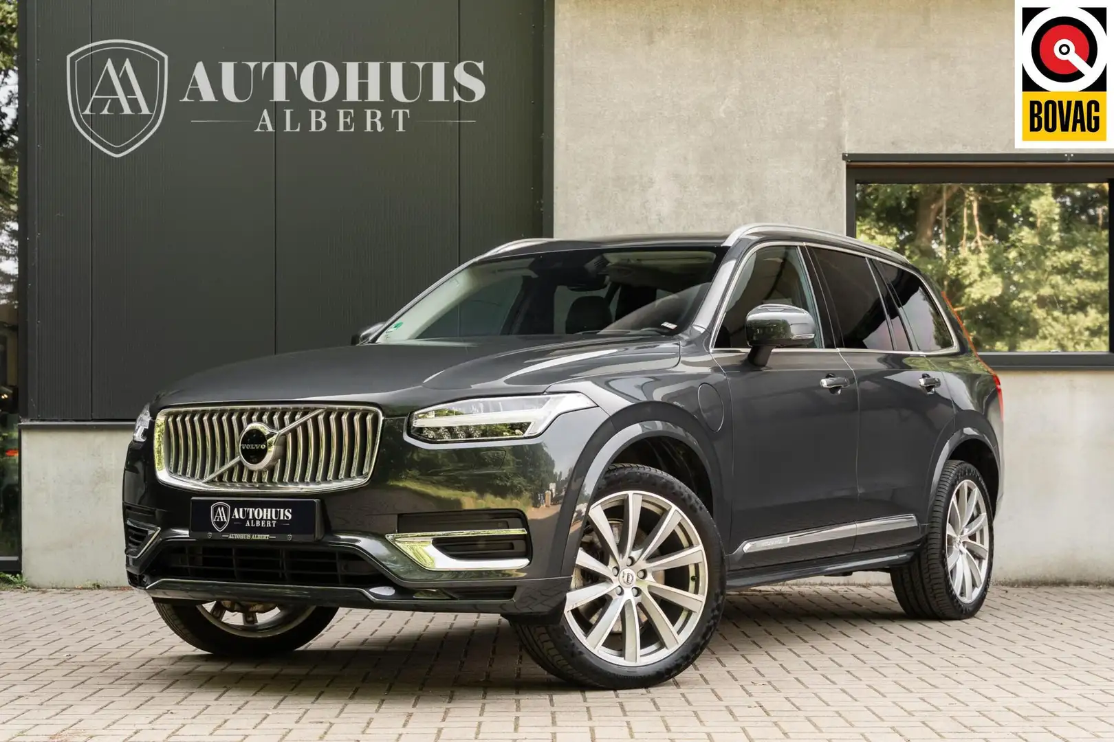 Volvo XC90 2.0 T8 Recharge Inscription 455PK Massage Four-C Grijs - 1