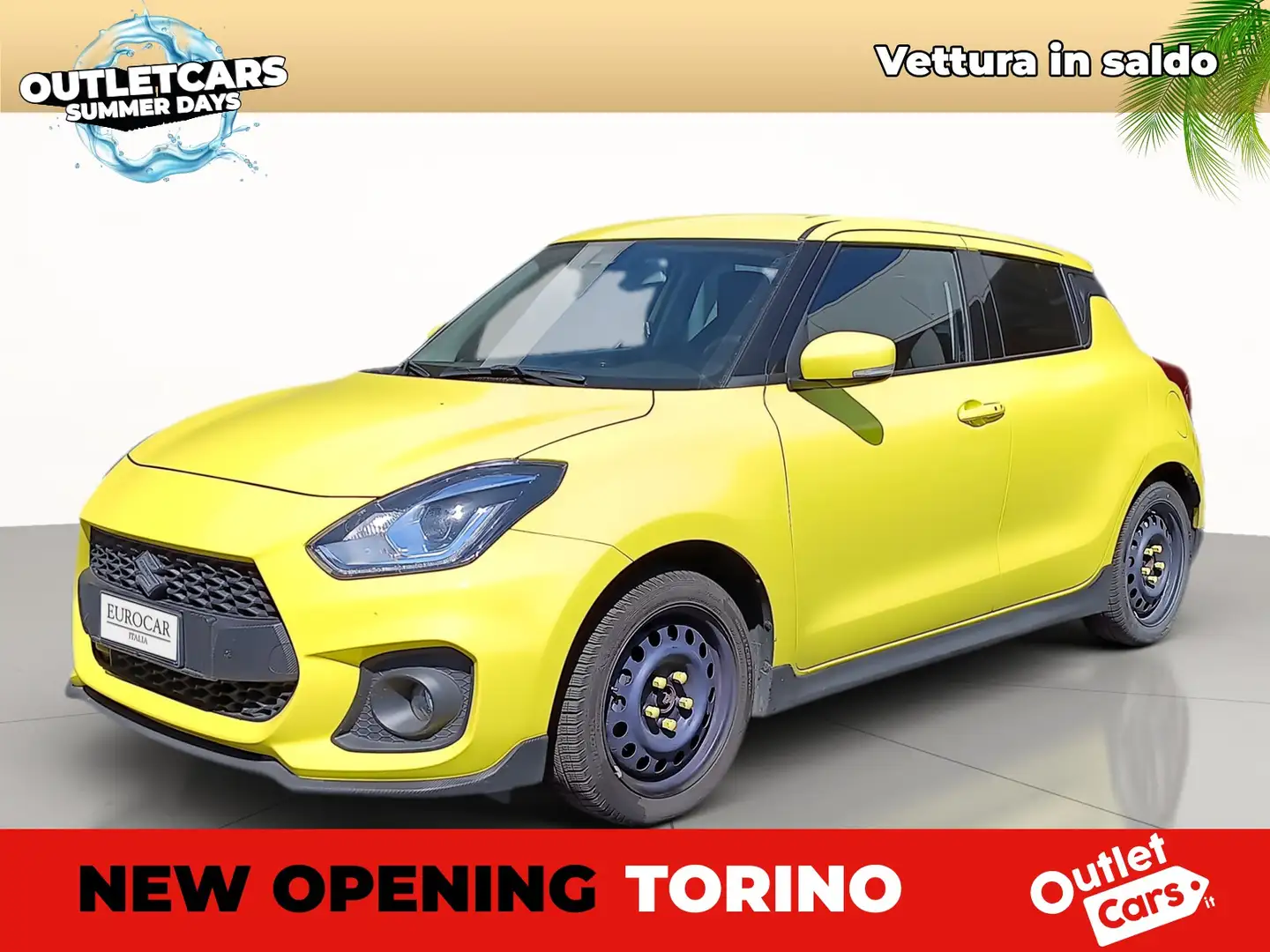Suzuki Swift 1.4h sport 2wd Giallo - 1
