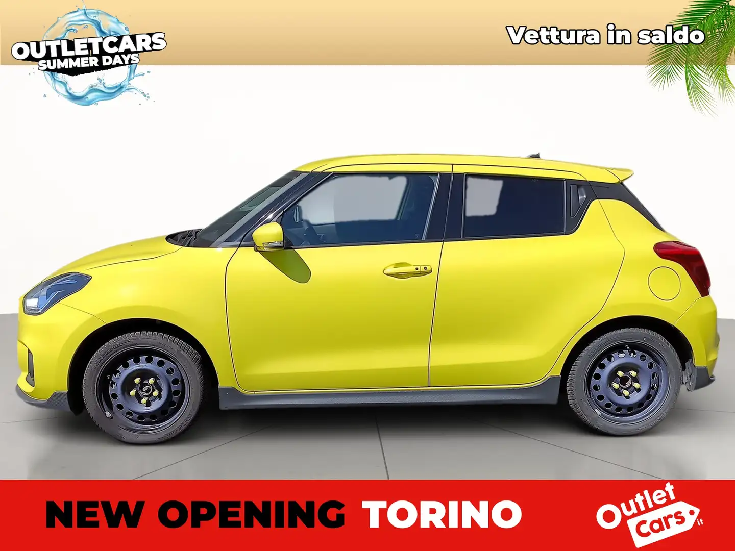 Suzuki Swift 1.4h sport 2wd Giallo - 2