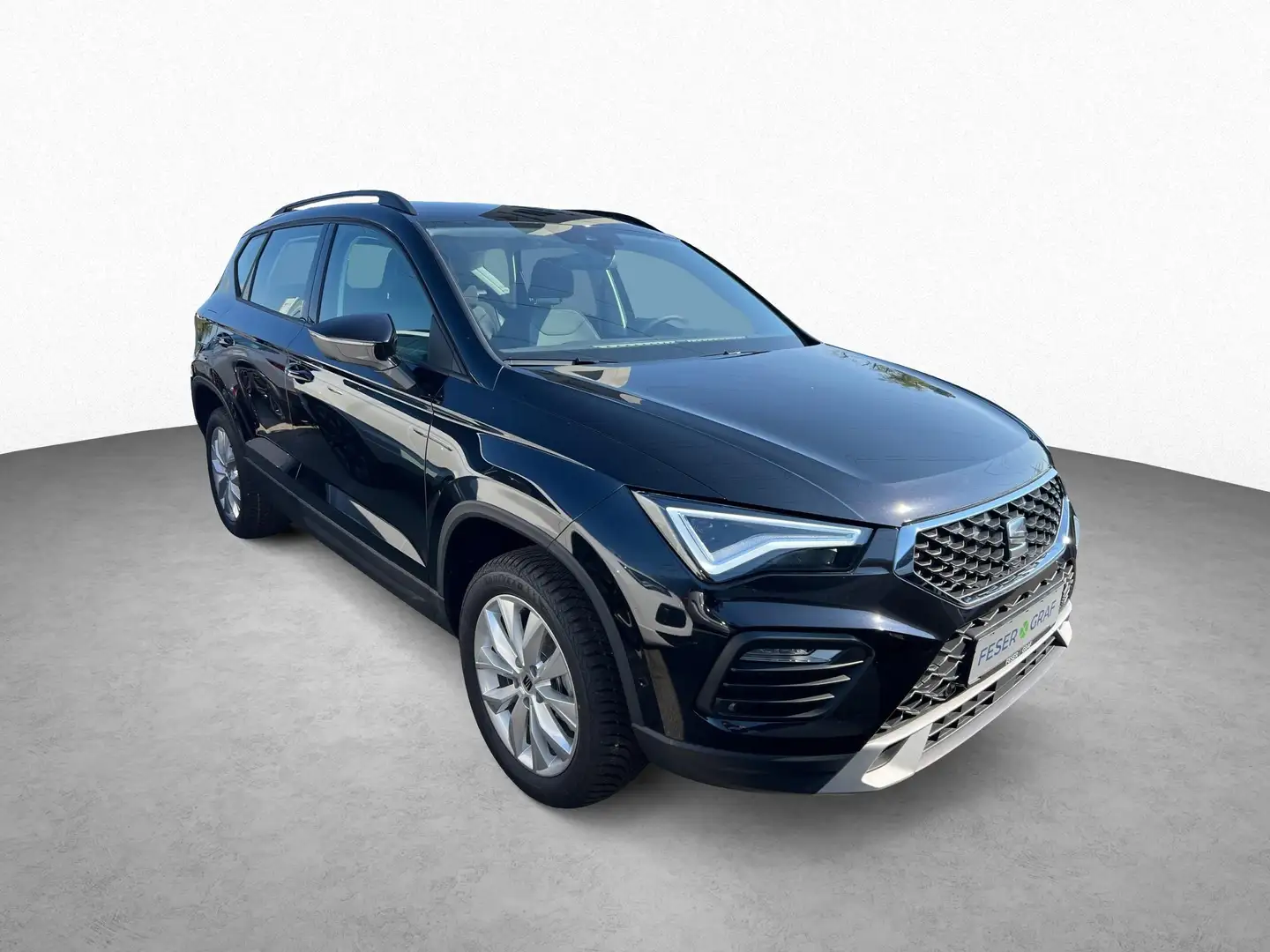 SEAT Ateca STYLE 1.5 TSI DSG KAMERA el.HECK NAVI FAPA M SHZ Schwarz - 2