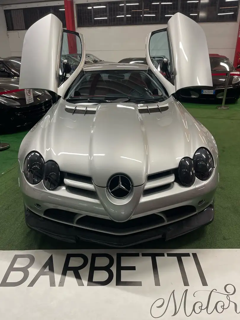 Mercedes-Benz SLR McLaren AeroKit 722 Carbonio UNICA PERMUTE RATE Argintiu - 2