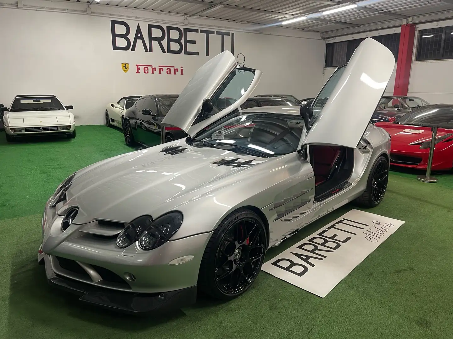 Mercedes-Benz SLR McLaren AeroKit 722 Carbonio UNICA PERMUTE RATE Argintiu - 1