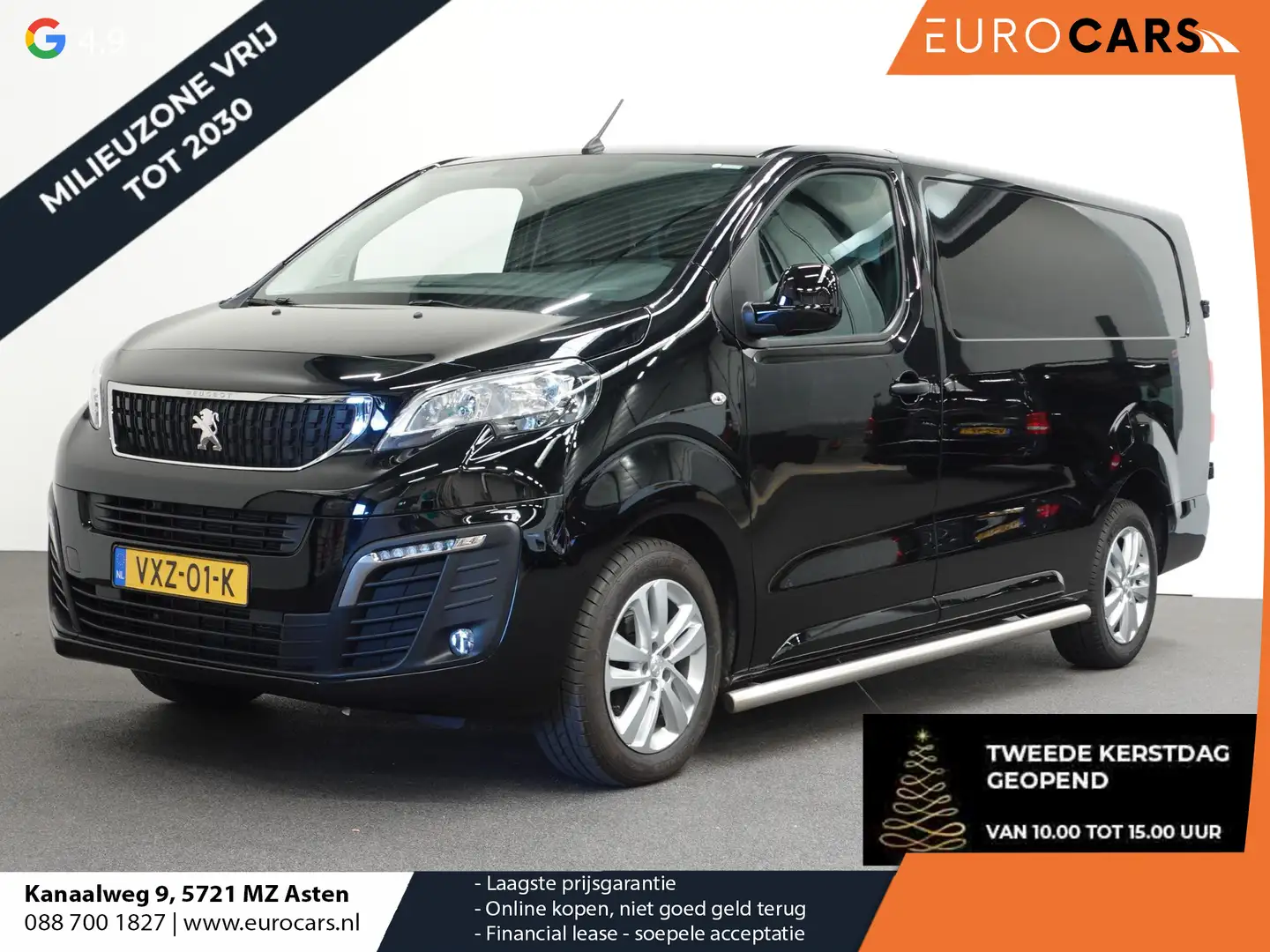 Peugeot Expert 2.0 BlueHDI 180 pk L3H1 Long Premium Automaat Navi Noir - 1
