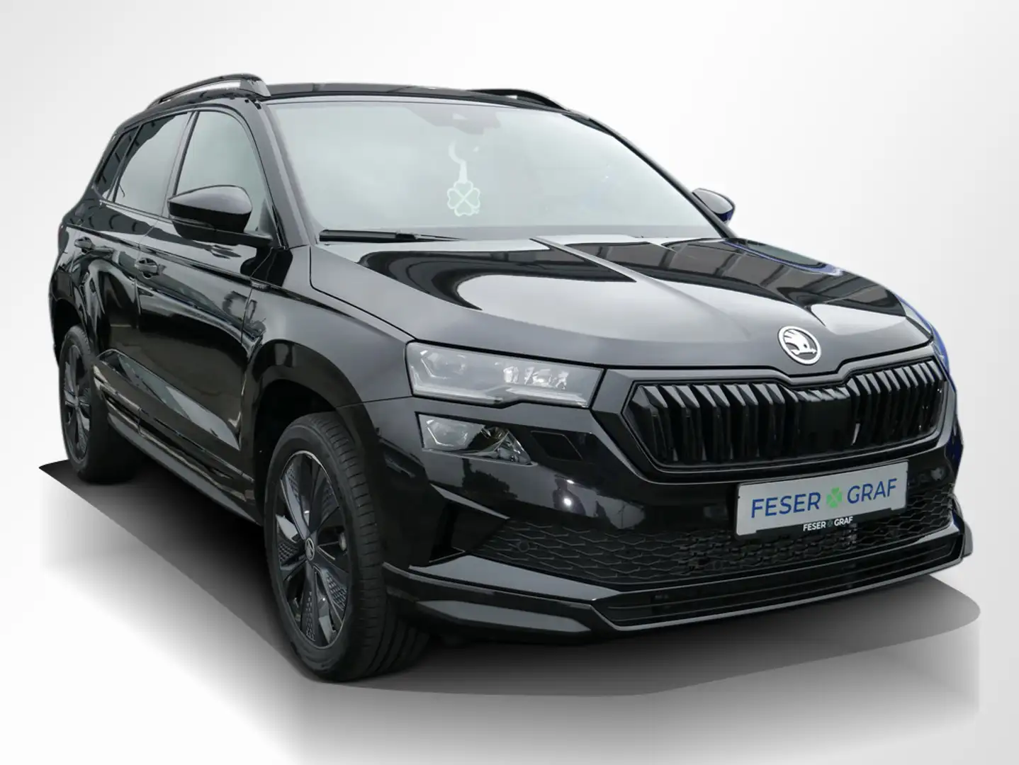 Skoda Karoq 1.5 TSI Sportline DSG AHK Navi RüKa Zwart - 2