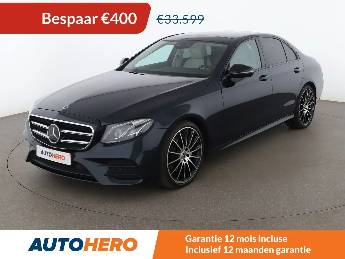 Mercedes-Benz E 220 E 220 d AMG Line Bleu - 1