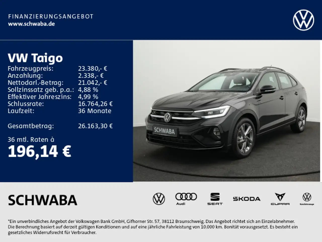 Volkswagen Taigo R-Line 1.0 TSI 2