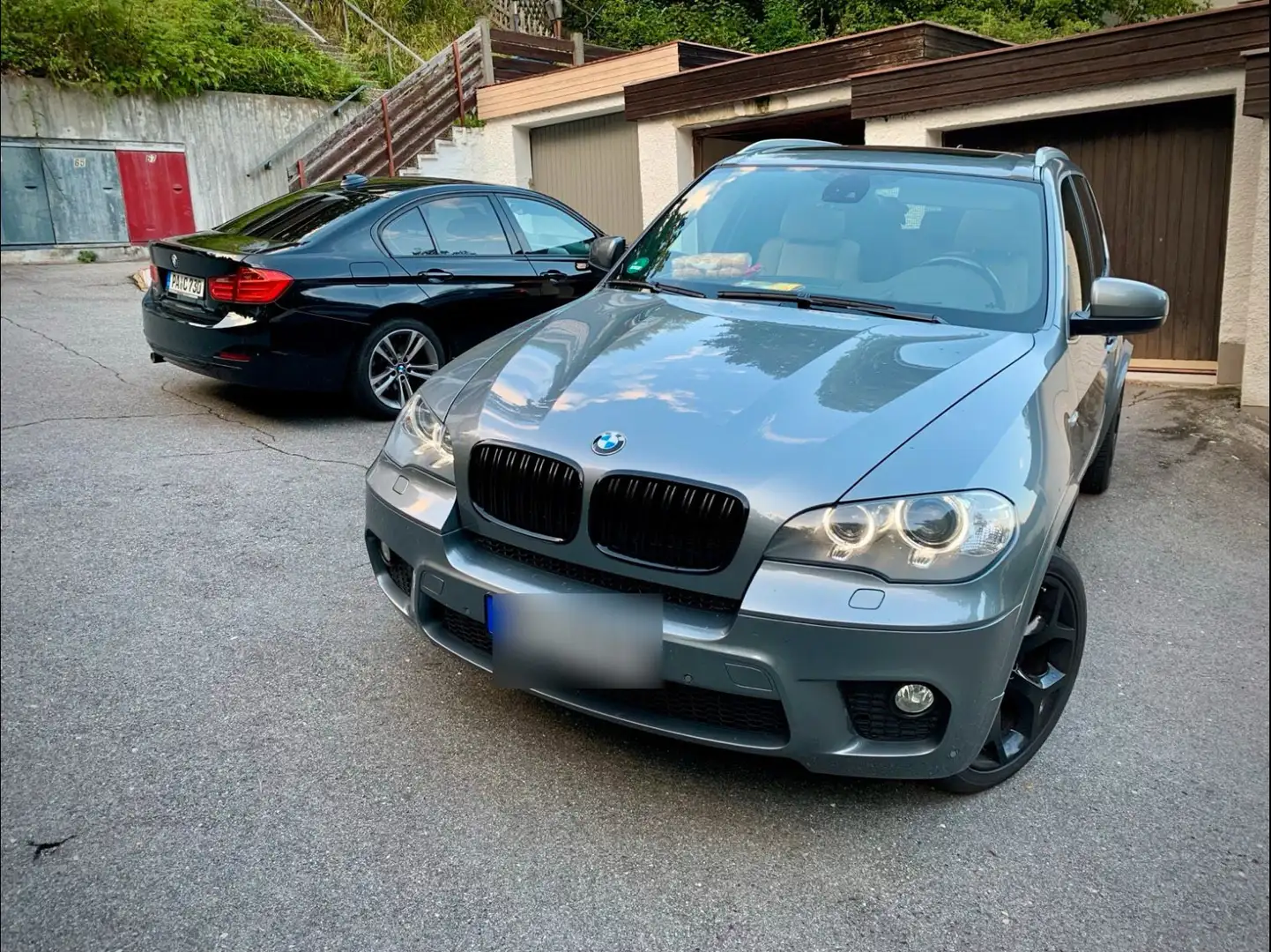 BMW X5 40d M-Paket !!!BITTE LESEN!!! TAUSCH MÖGLICH Grau - 1
