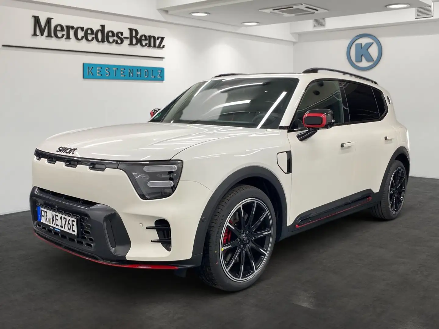 smart #5 Smart #5 Brabus LEDER+360°+SOUNDSYSTEM+PANO+HUD Blanc - 2