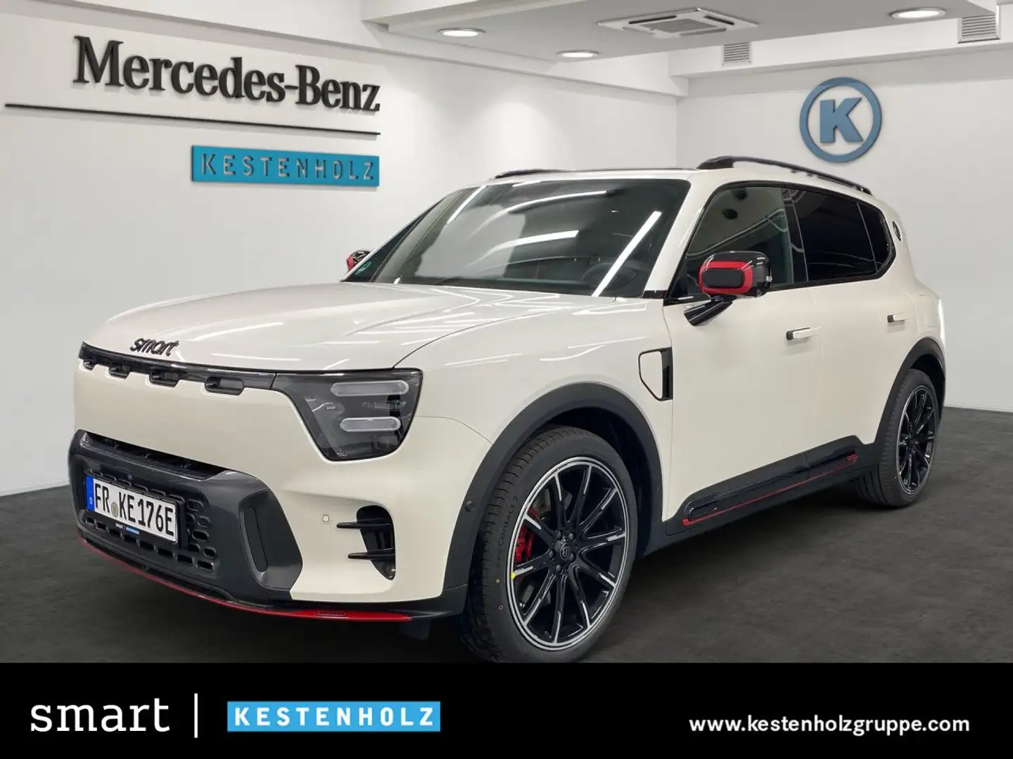 smart Smart #5 Brabus LEDER+360°+SOUNDSYSTEM+PANO+HUD Beyaz - 1
