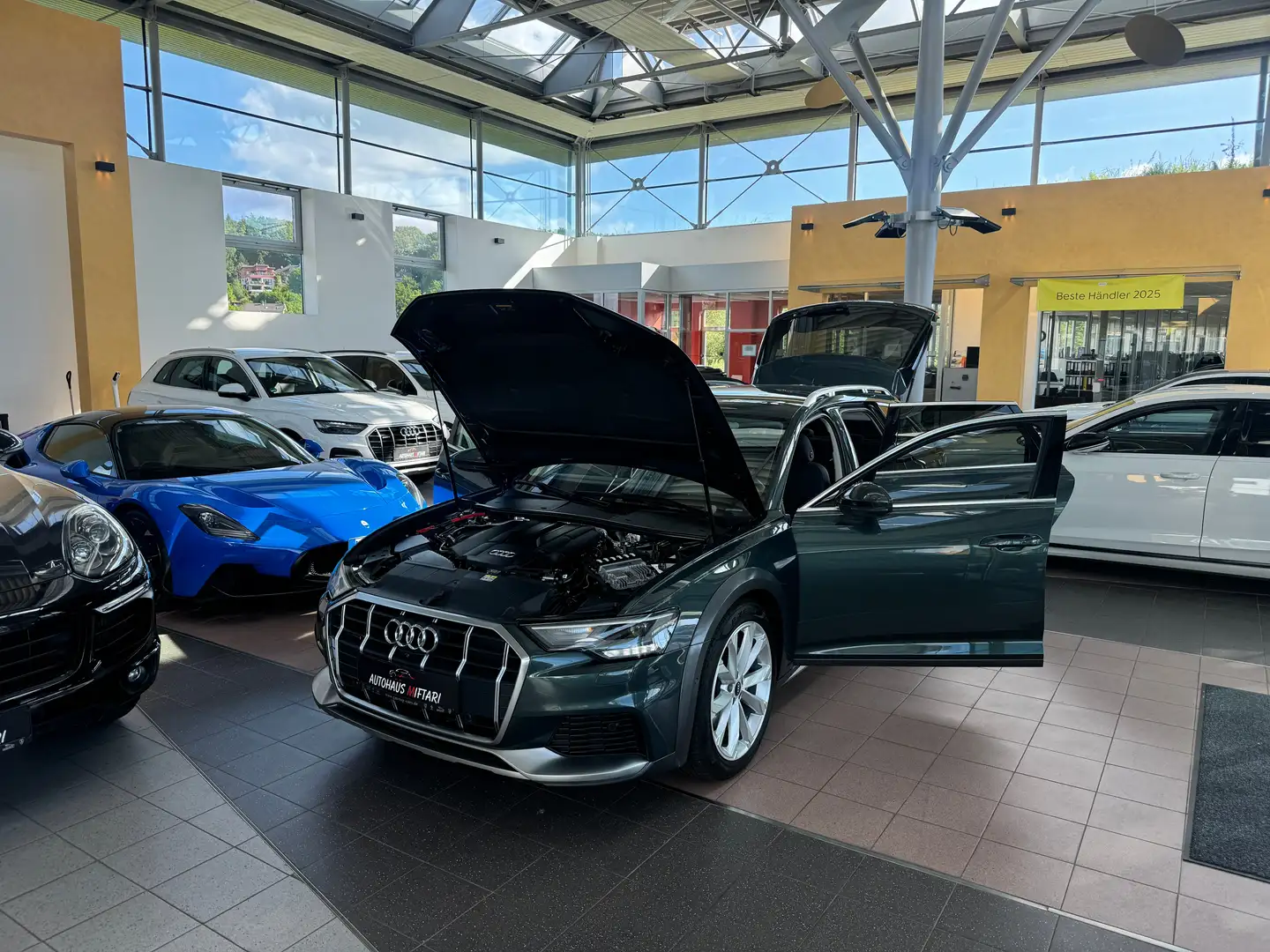 Audi A6 allroad 50 TDI B&O exclusive Virtual MMI Plus 360° 20" zelena - 2