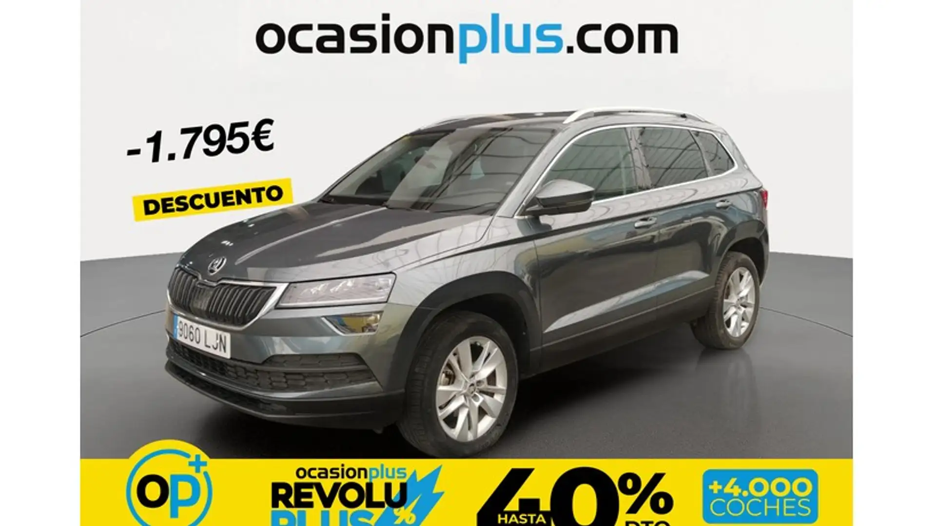 Skoda Karoq 1.6TDI AdBlue Ambition Gris - 1