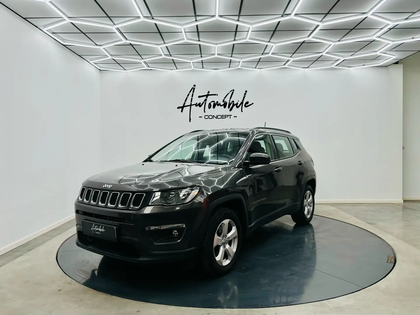 Jeep Compass ✅1AN GARANTIE✅PREMIER PROPRIO✅EURO 6✅REMOR Grau - 1