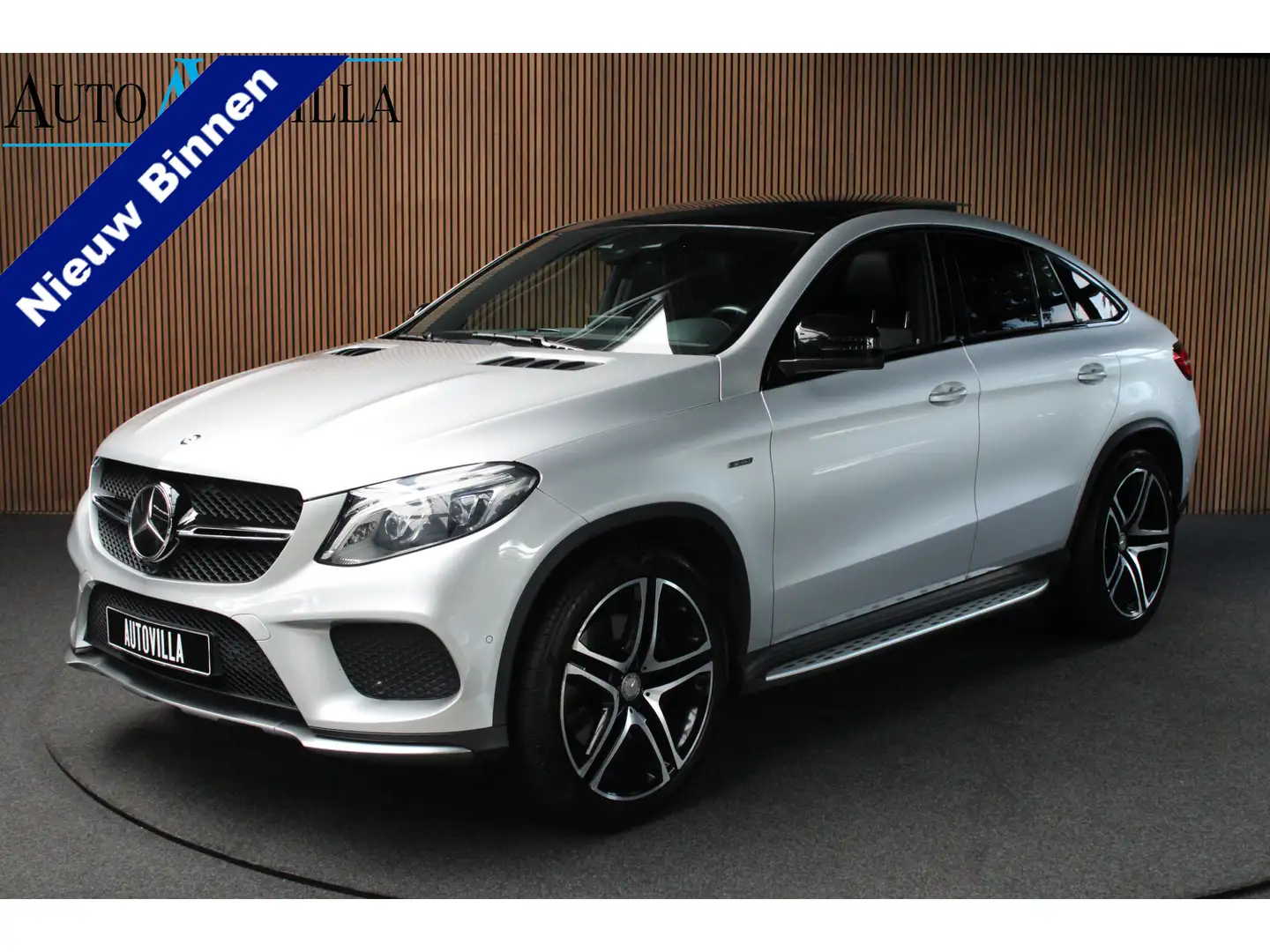 Mercedes-Benz GLE 450 Coupé AMG 4MATIC Panodak Leer 360 ACC PTS Memory N Grijs - 1