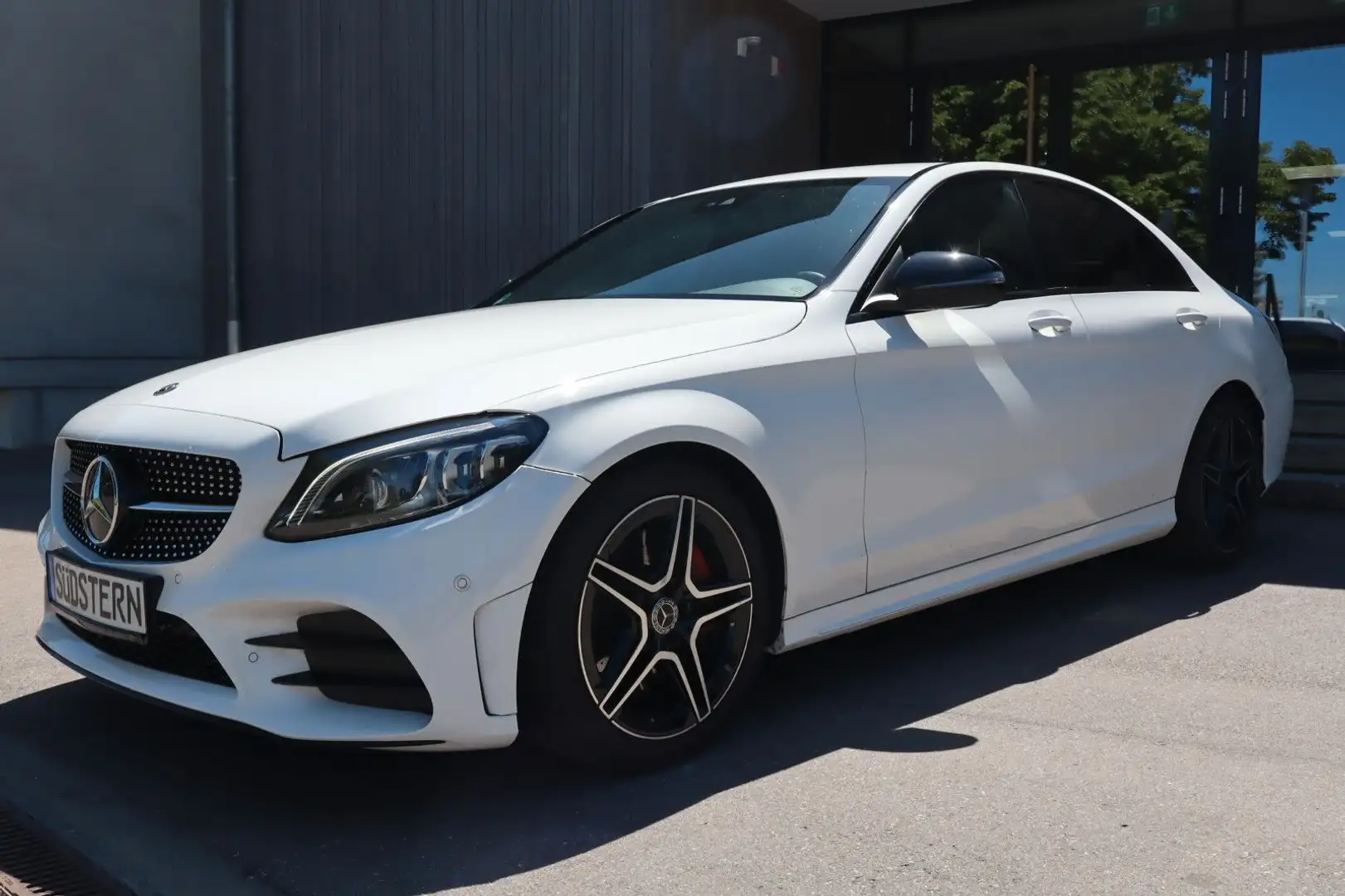 Mercedes-Benz C 300 C -Klasse Lim. C 300/AMG/Mopf/Night/Mwst Bianco - 1