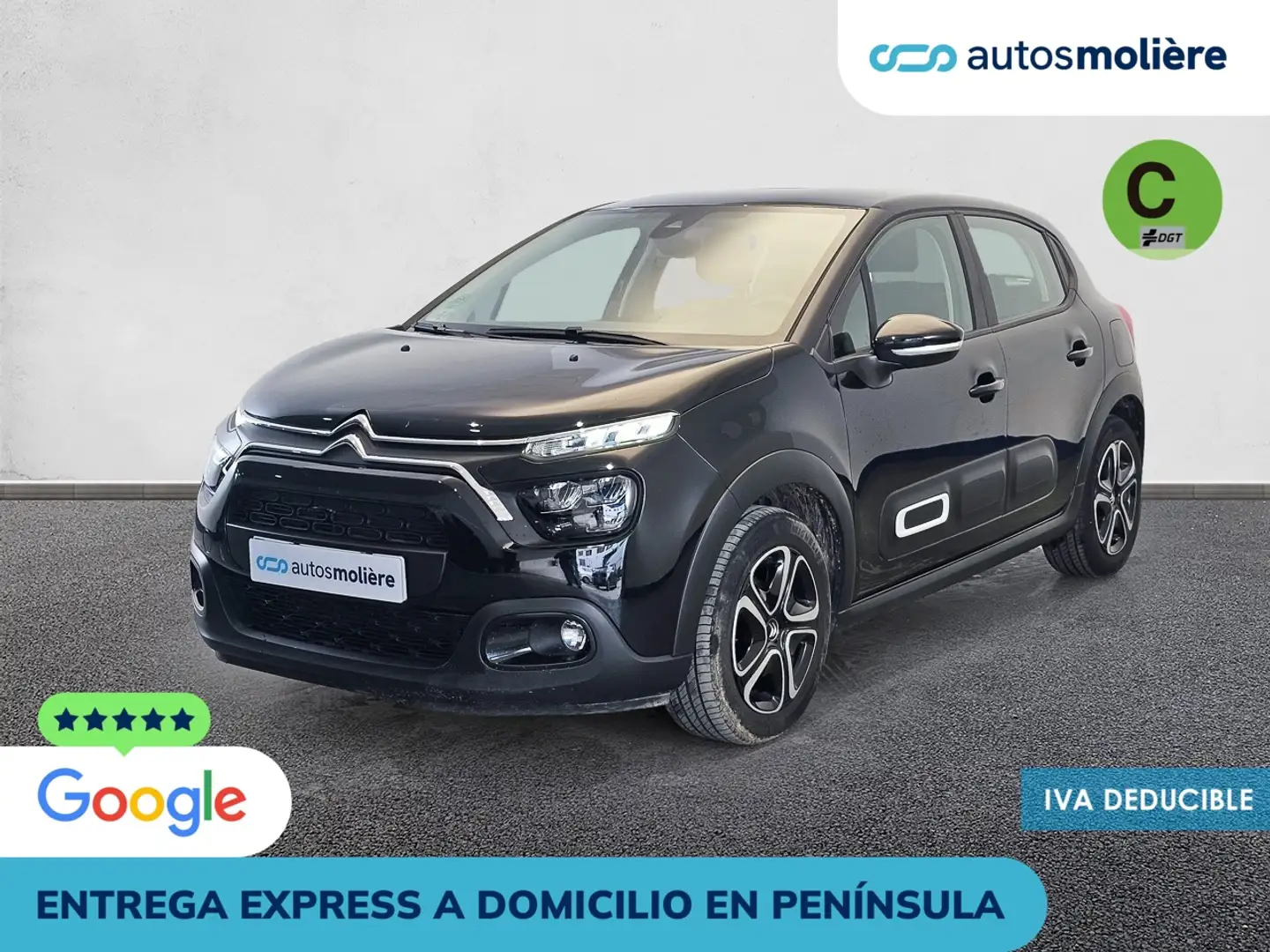Citroen C3 Origin 1.5BlueHDi S&S Plus 100 Zwart - 1