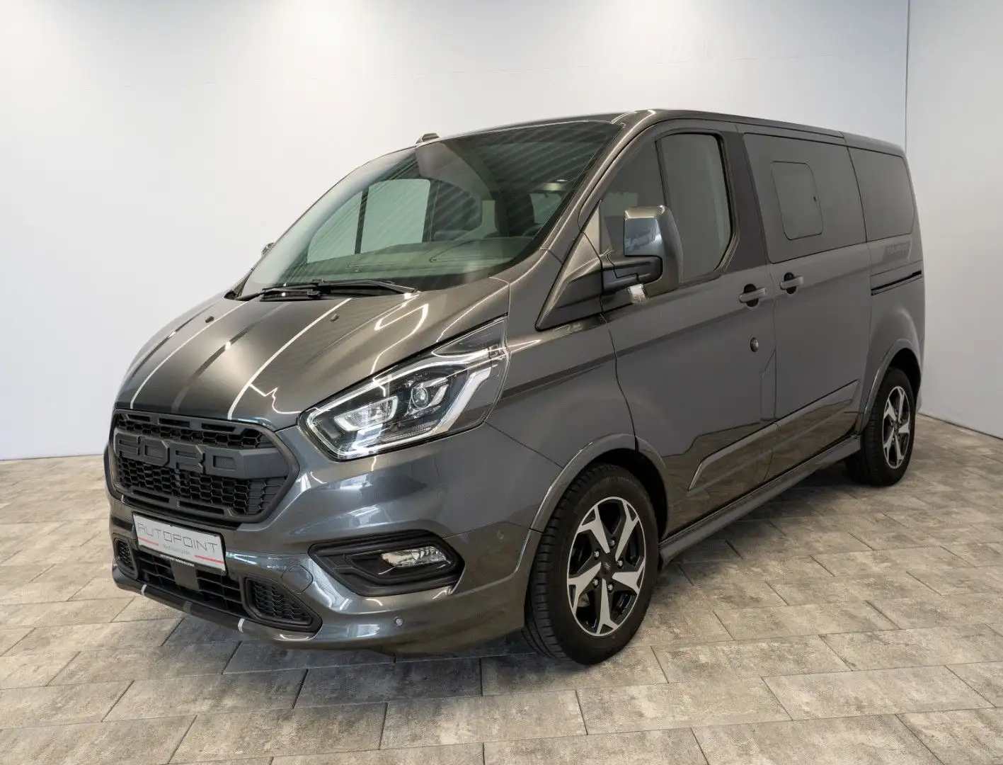 Ford Tourneo Custom 320 L1 Sport °Garantie 04.2027° Grau - 2