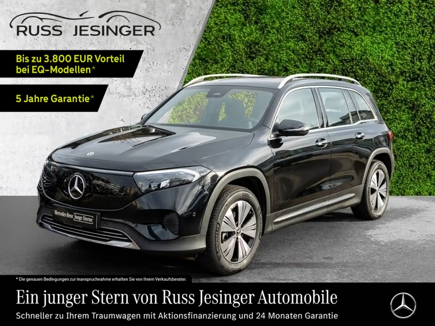 Mercedes-Benz EQB 350 4M Progressive *LED*Pano*Cam*KeyGo*TotW* Noir - 2