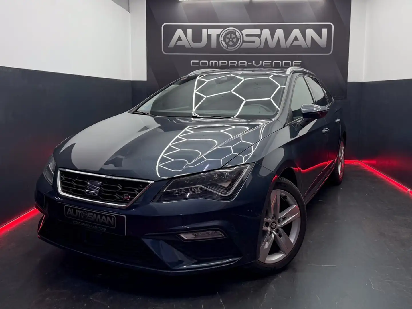 SEAT Leon ST 1.5 TGI S&S FR DSG-7 130 Azul - 1