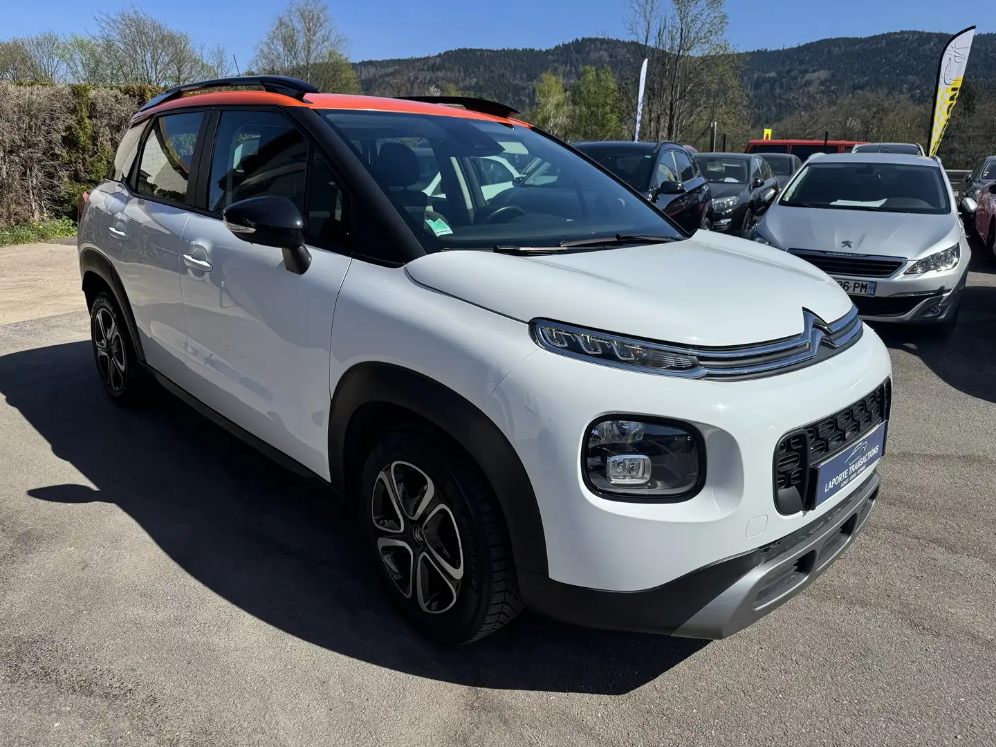 Citroen C3 Aircross BLUEHDI 110CH S\u0026S SHINE Blanc - 2