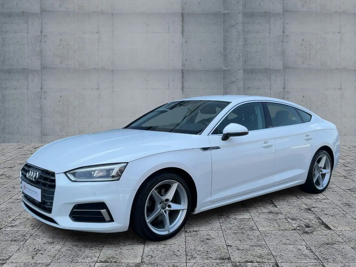 Audi A5 2.0TFSI S-TR S-LINE LED+NAV+SHZ+PDC Blanc - 2