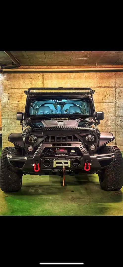 Jeep Wrangler Wrangler Unlimited 2.8 CRD Automatik Rubicon Schwarz - 2
