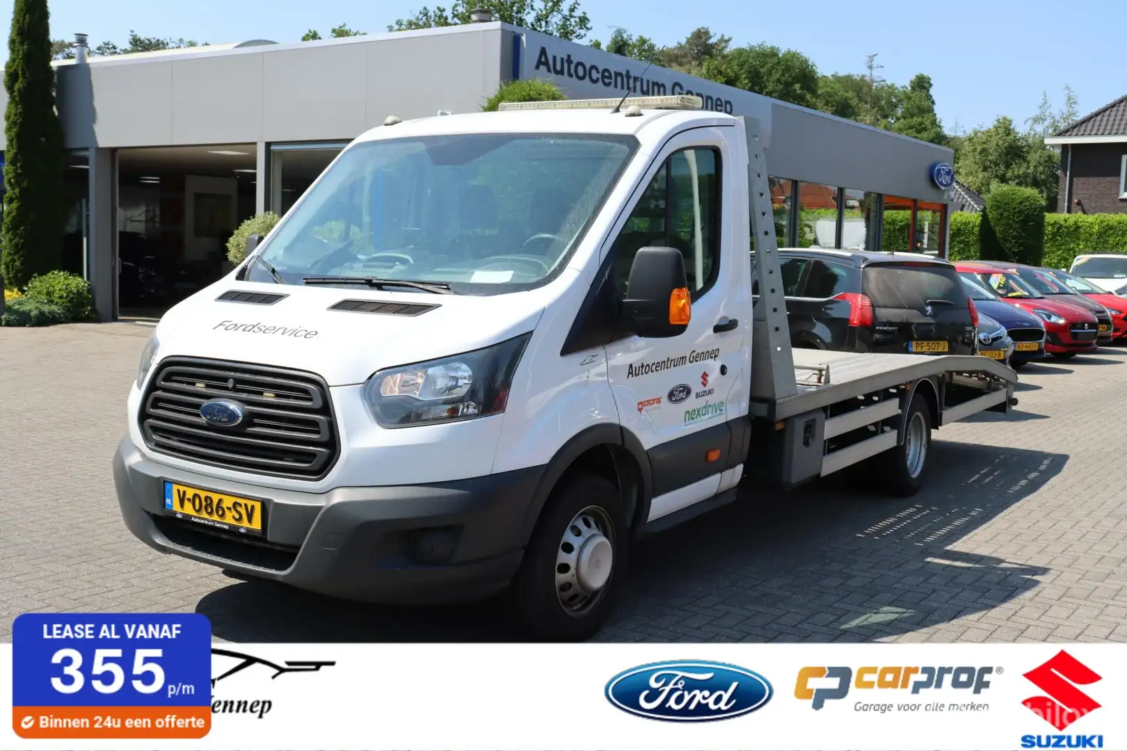 Ford Transit 350 2.0 TDCI L4H1 Ambiente | Oprijwagen | White - 1