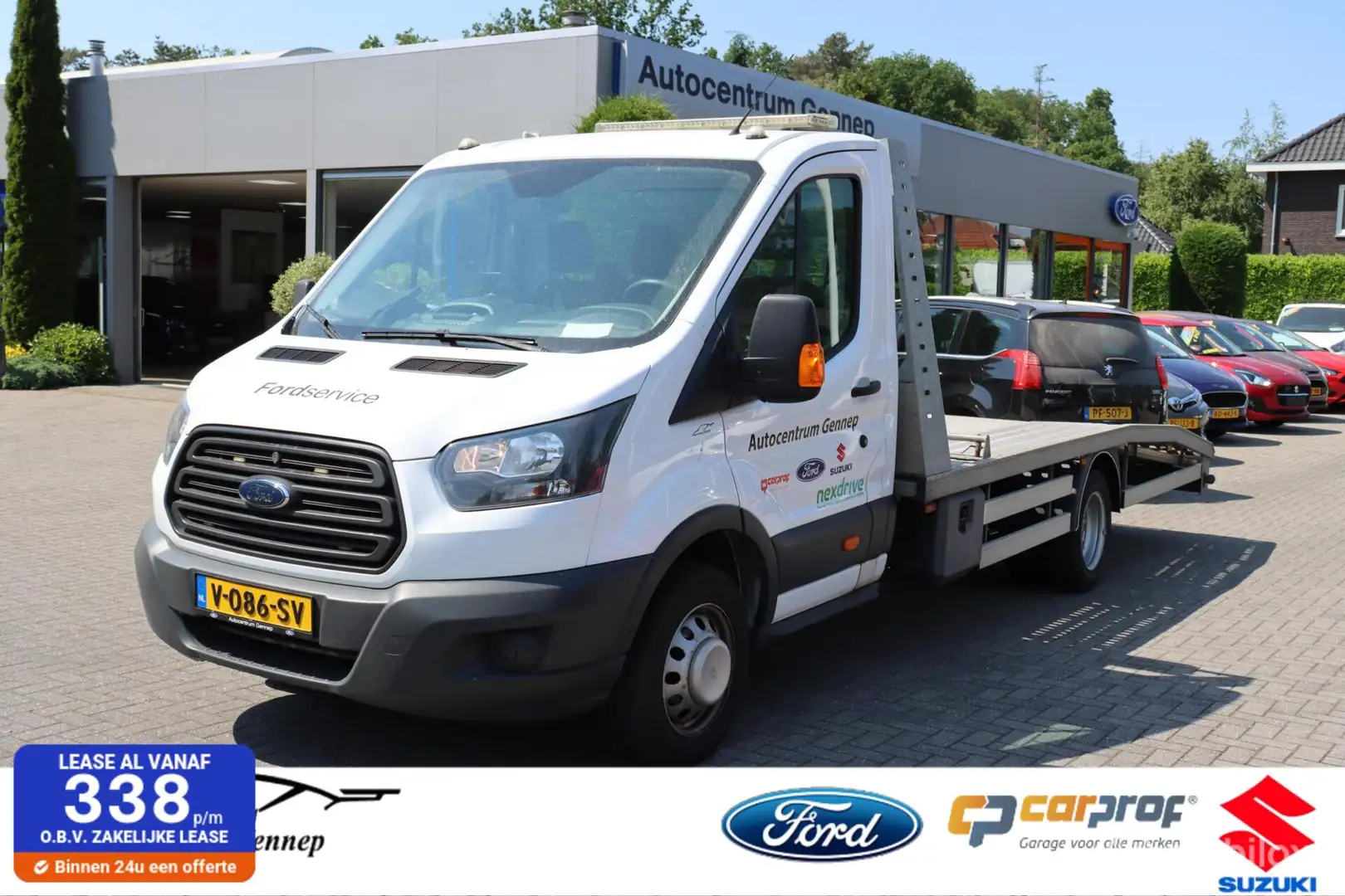 Ford Transit 350 2.0 TDCI L4H1 Ambiente | Oprijwagen | White - 1