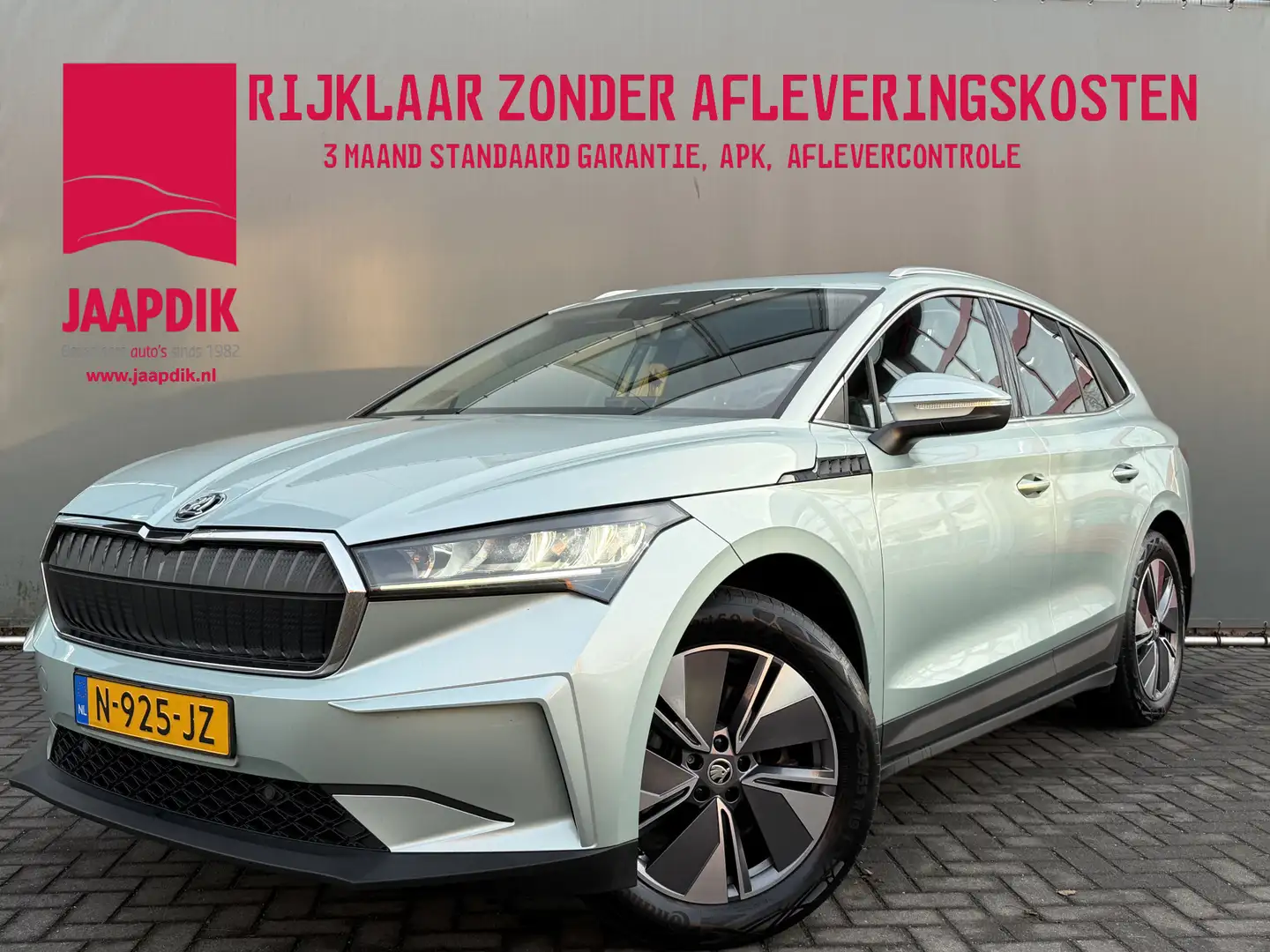 Skoda Enyaq iV BWJ 2021 180 PK 60 PANODAK | FULL LED | STOELVE Gris - 1