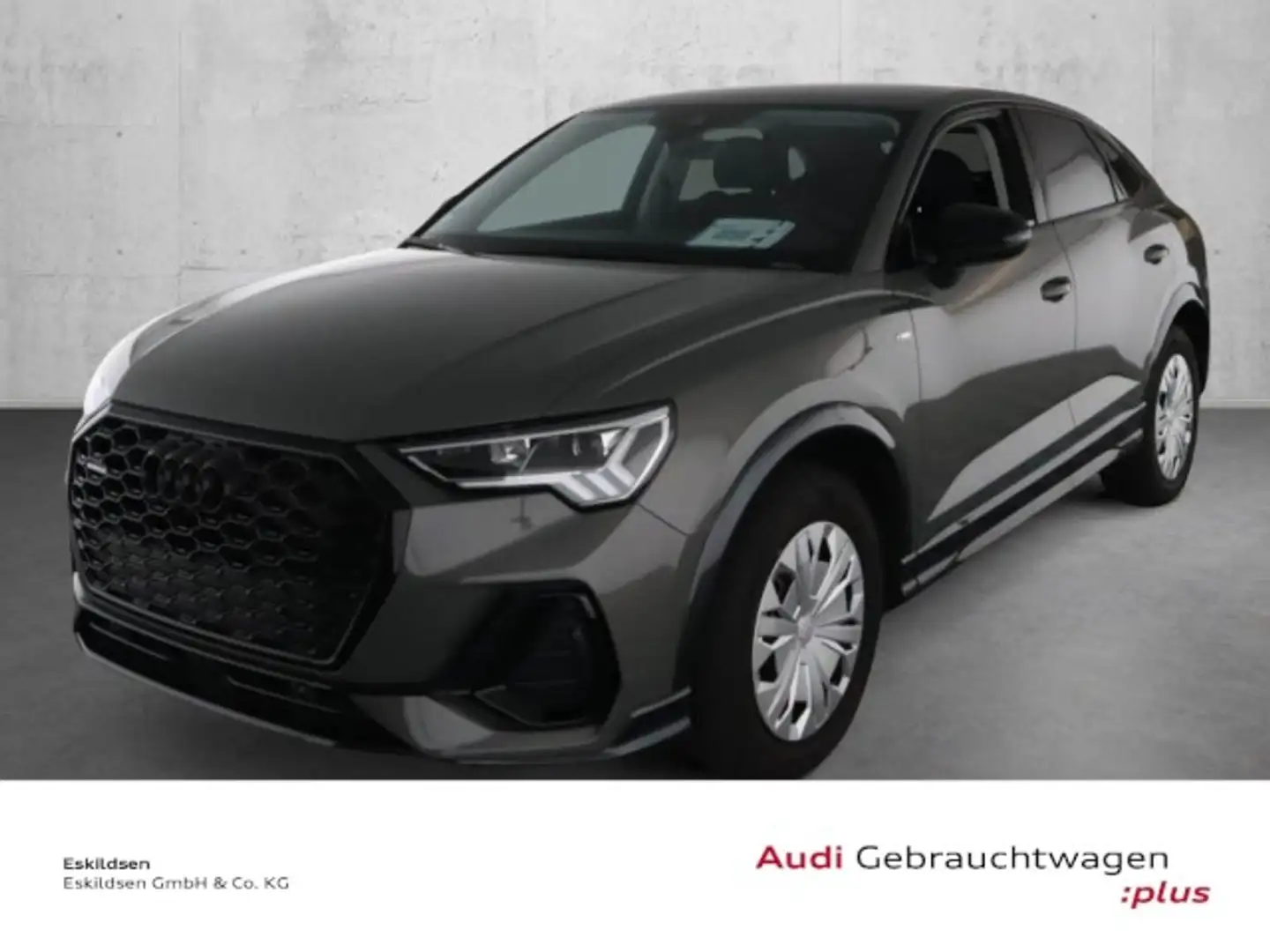 Audi Q3 40 TFSI quattro S-LINE+ACC+LED+AHK Grau - 1