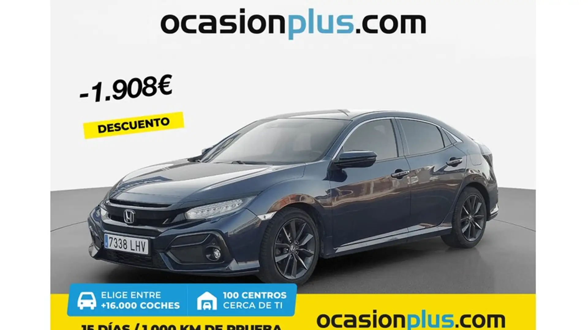 Honda Civic 1.0 VTEC Turbo Elegance Navi Azul - 1