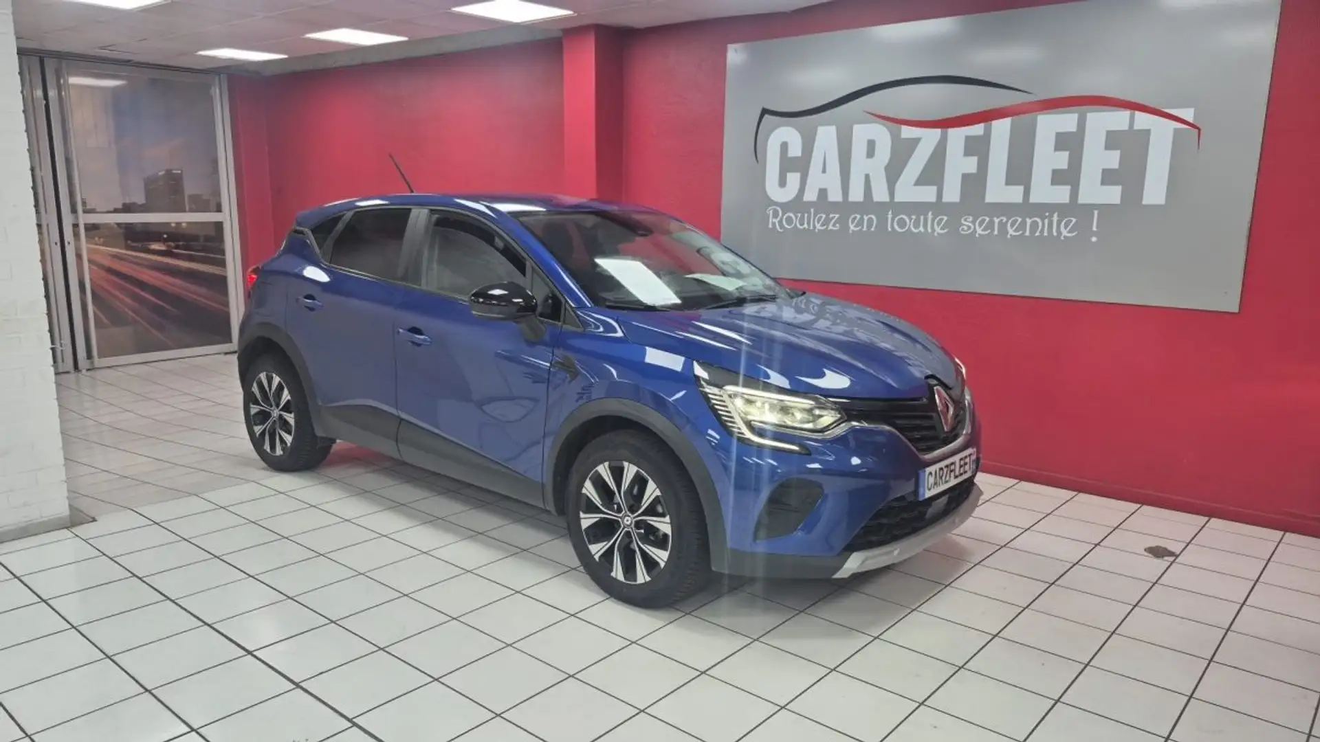 Renault Captur SUV 1.0 Tce 100cv EVOLUTION GPL/1 ERE MAIN/EXPORT 14390E HT Blau - 1