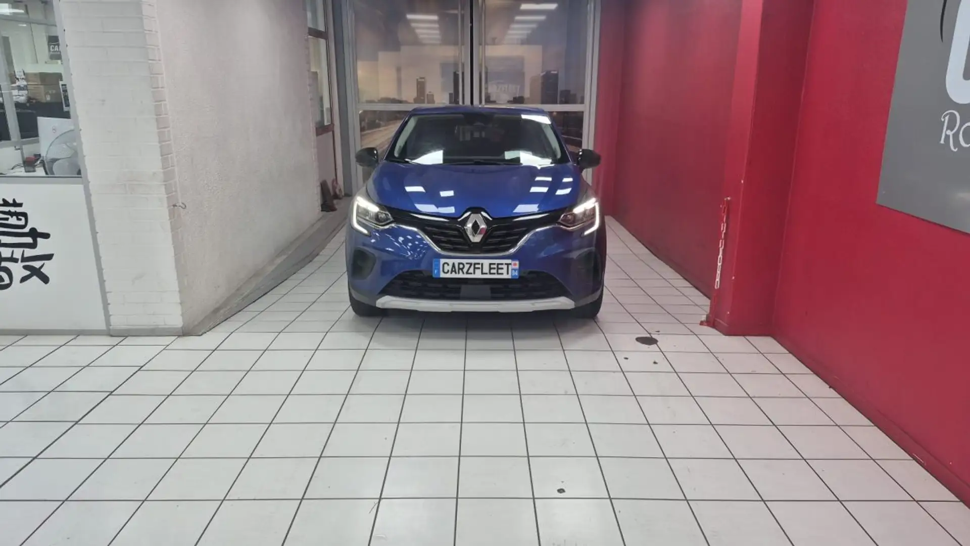 Renault Captur SUV 1.0 Tce 100cv EVOLUTION GPL/1 ERE MAIN/EXPORT 14390E HT Blau - 2