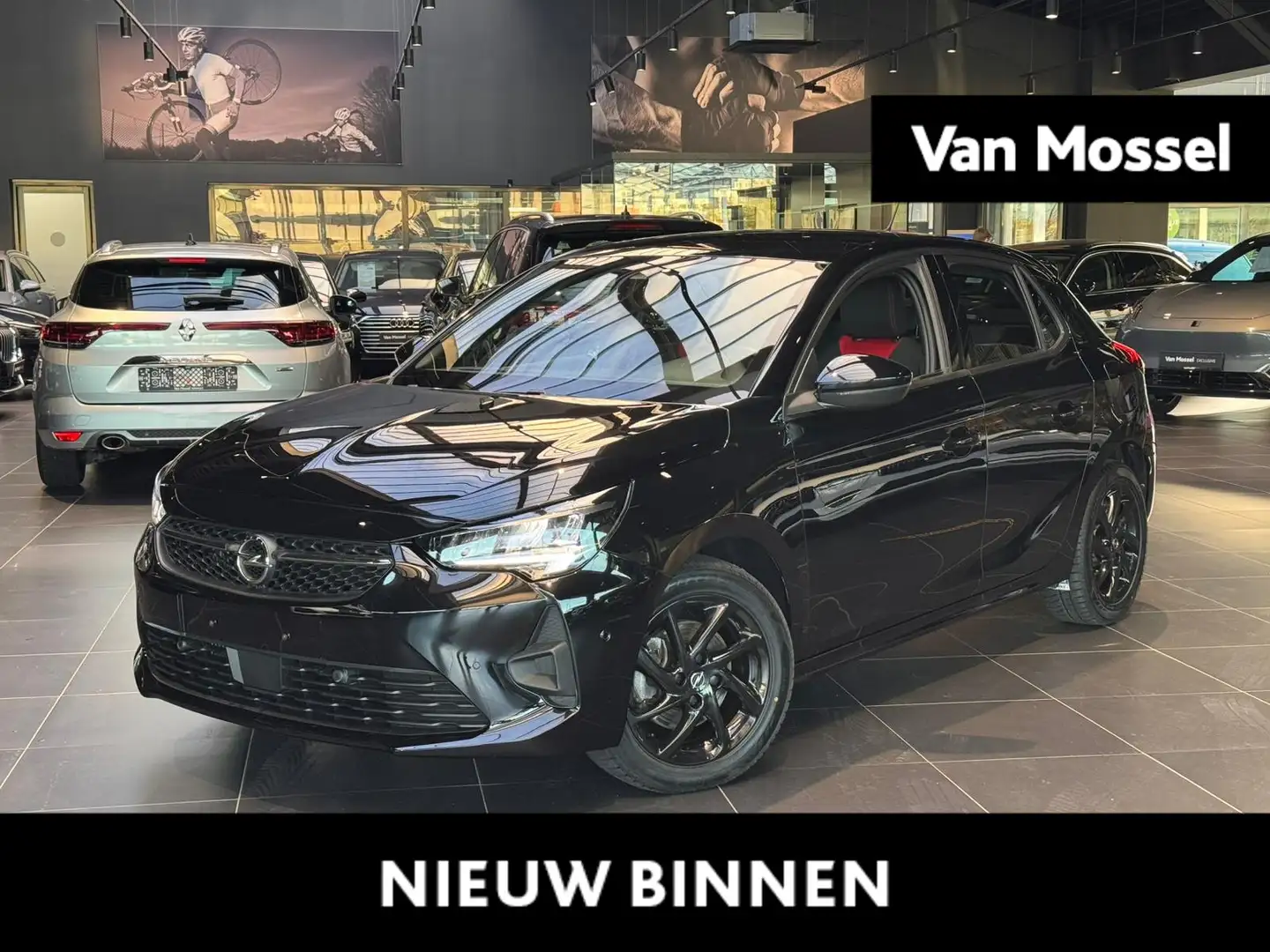 Opel Corsa 1.2 Turbo 131 pk Auto GS Line | ZETELVERWARMING | Noir - 1