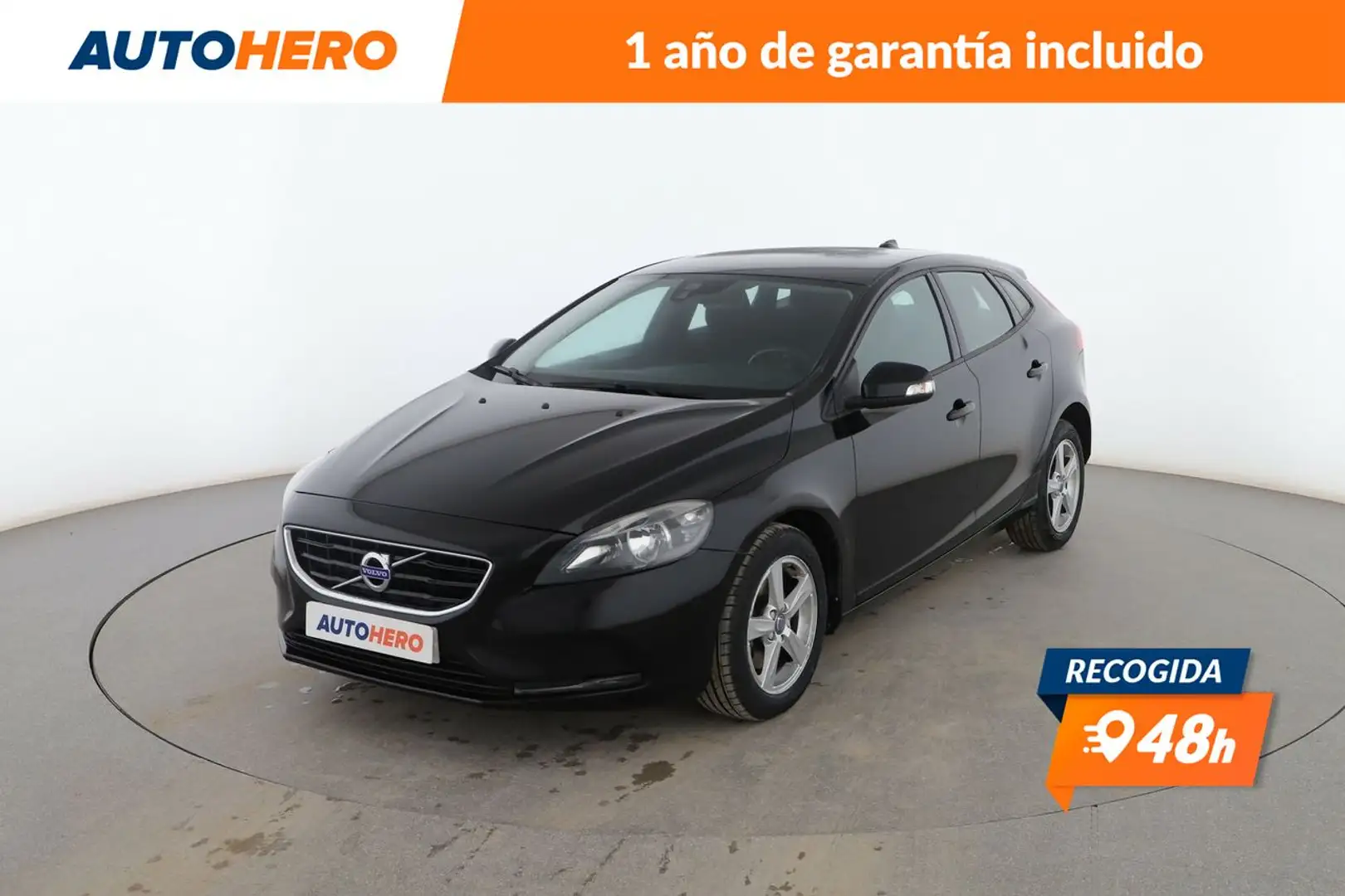 Volvo V40 D2 Kinetic 120 Negro - 1