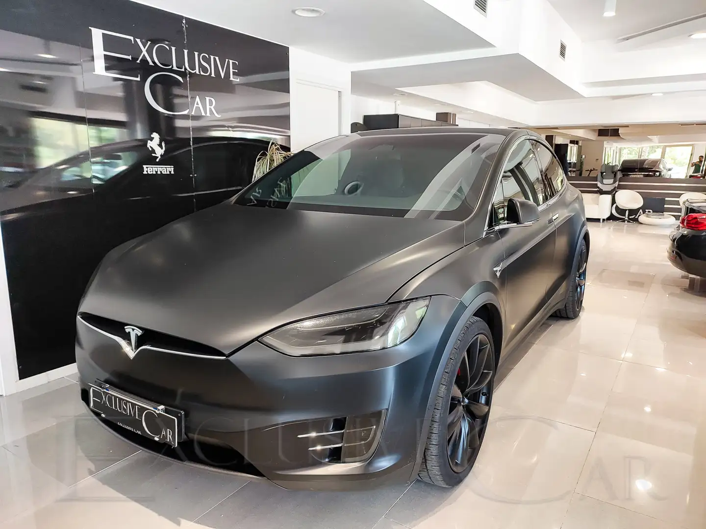 Tesla Model X 75D Fekete - 1