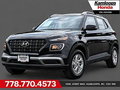 Black 2025 Hyundai Venue SUV / Crossover Automatic