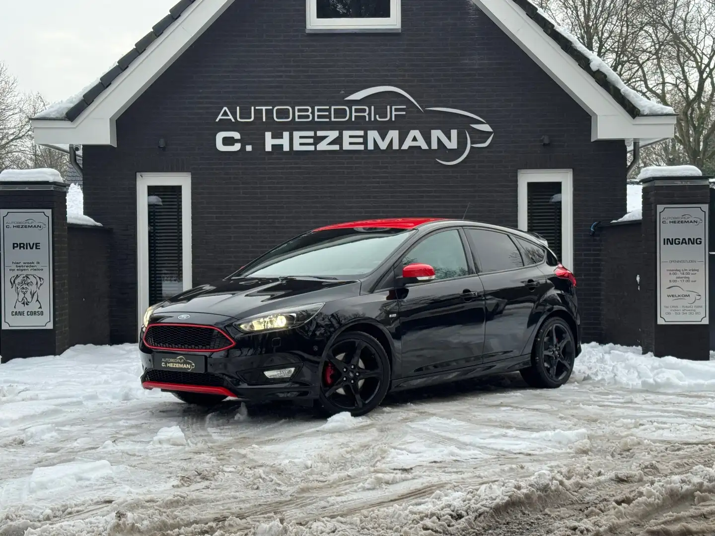 Ford Focus 1.5 ST-Line 150PK Black/Red Edition Cruise Control Schwarz - 2