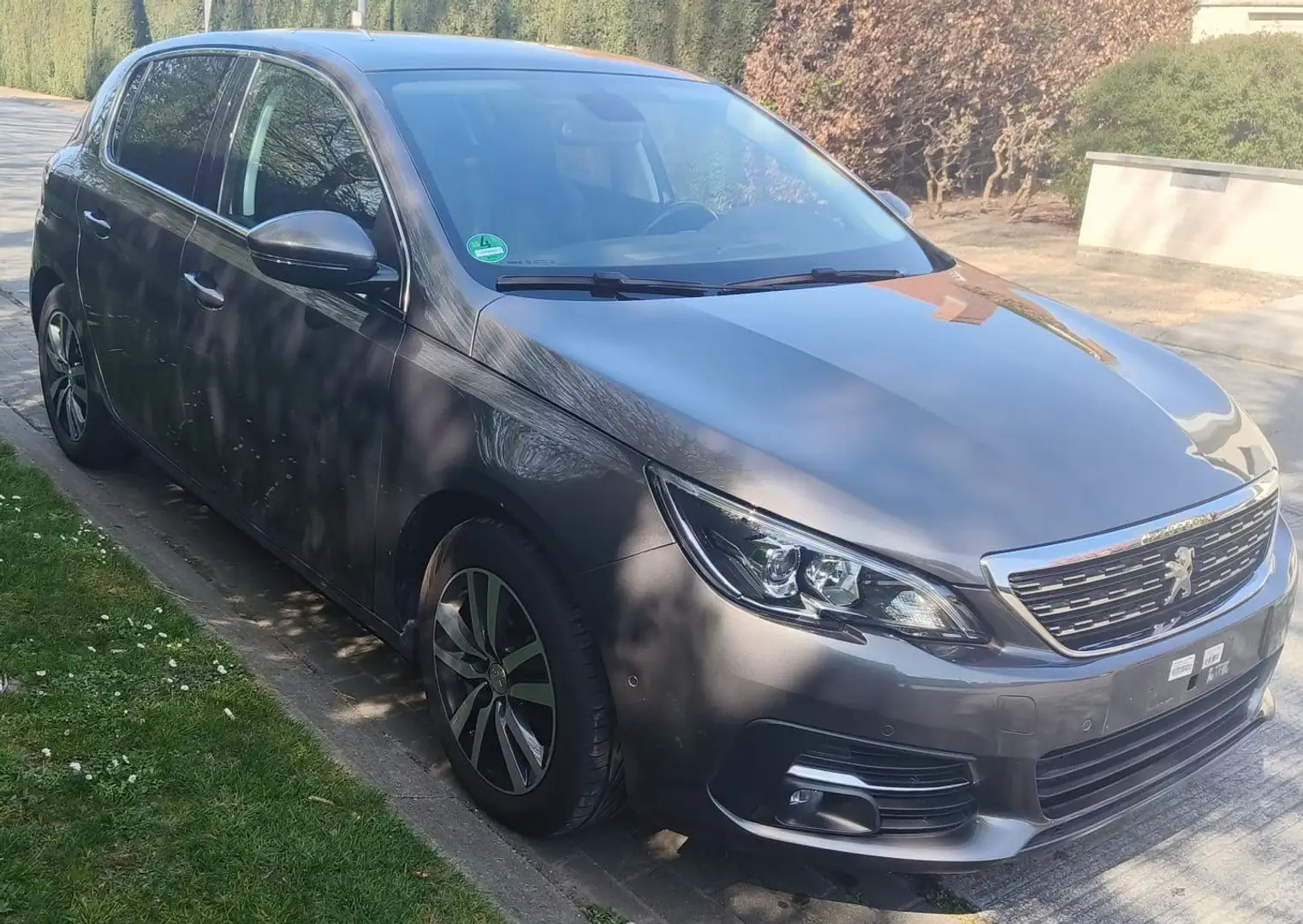 Peugeot 308 308 PureTech 130 Auto. Pano Dak Android/Apple Car Grijs - 1