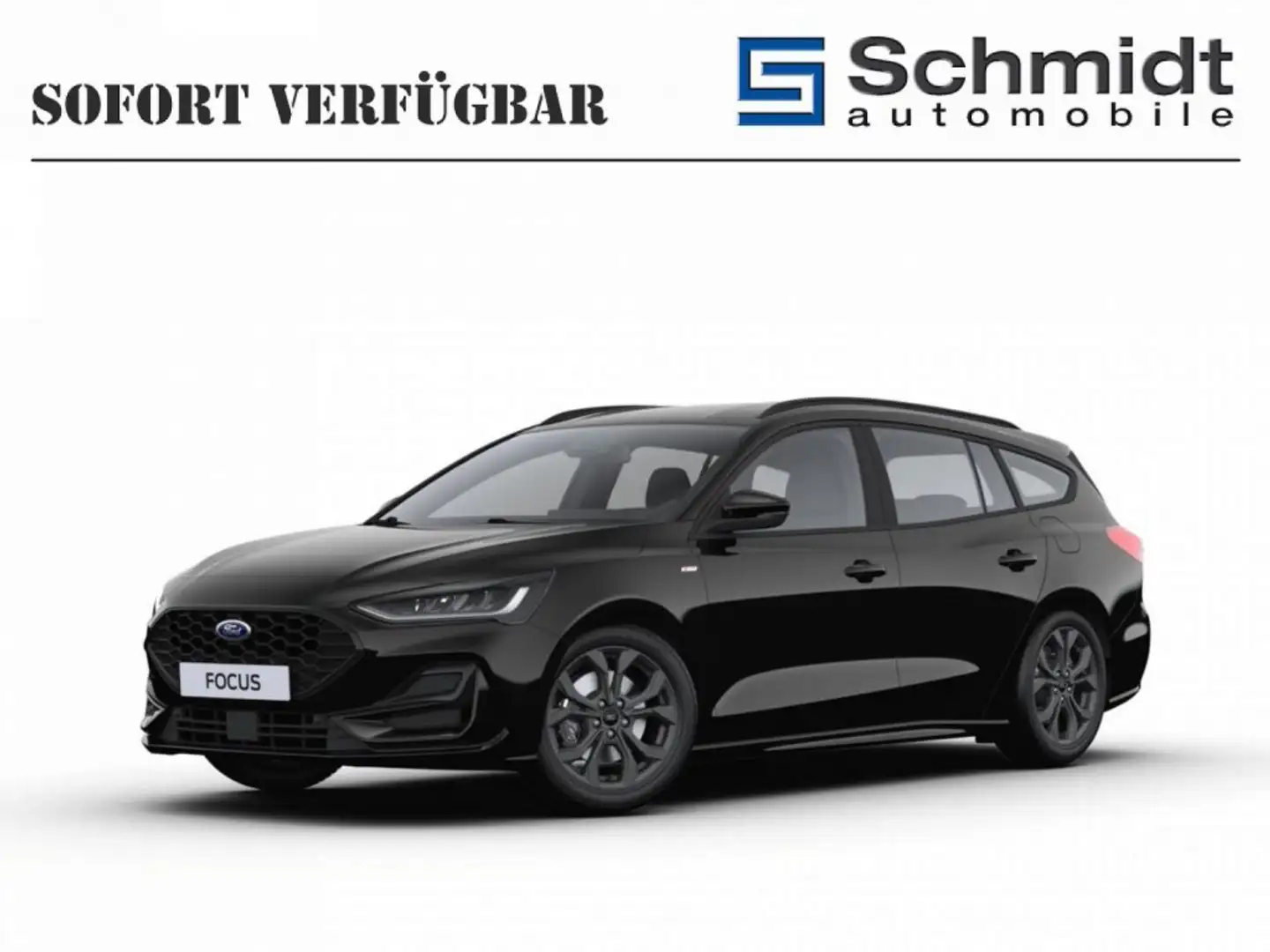 Ford Focus Traveller ST-Line X 1,0L Eboost 155PS MHEV A7 FWD Чорний - 1