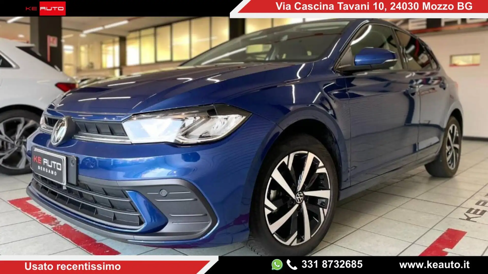 Volkswagen Polo Polo VI 2022 1.0 tsi Edition Plus 95cv dsg Blu/Azzurro - 1