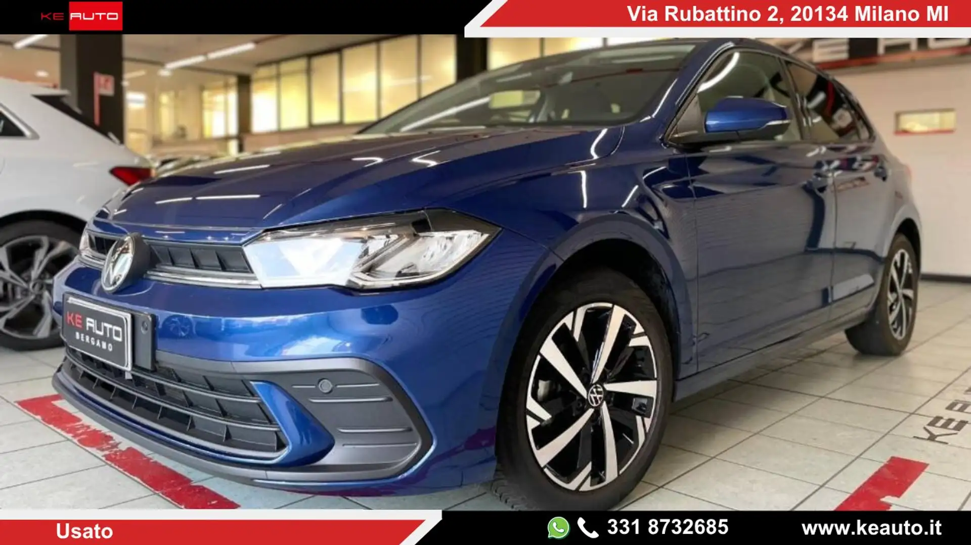 Volkswagen Polo Polo VI 2022 1.0 tsi Edition Plus 95cv dsg Blau - 1