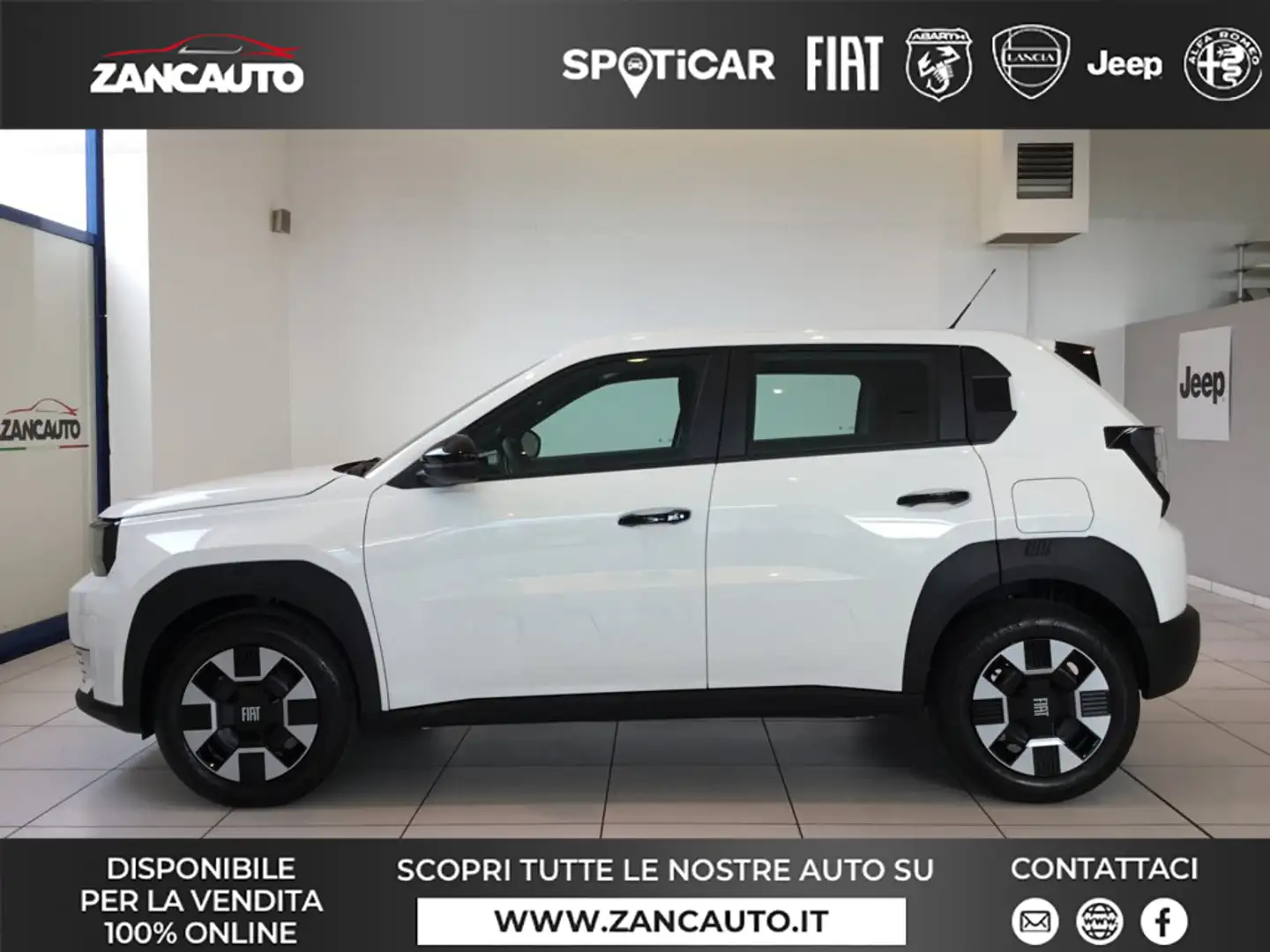 Fiat Grande Panda 1.2 Hybrid 110 CV S&S Icon PROMO MESE Wit - 1